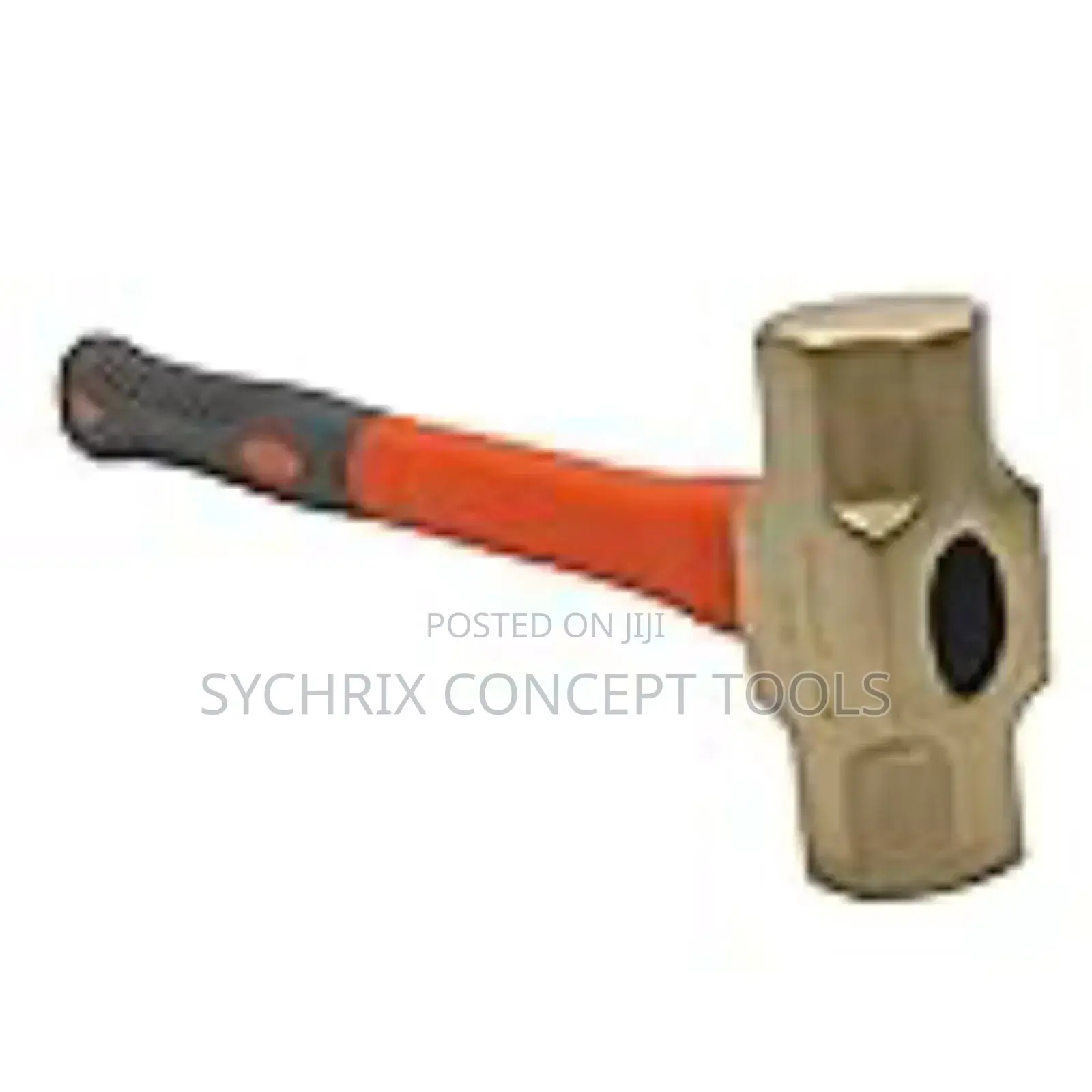 Max Germany 190f-04 Brass Sledge Hammer Fiber Handle - 4 LBS