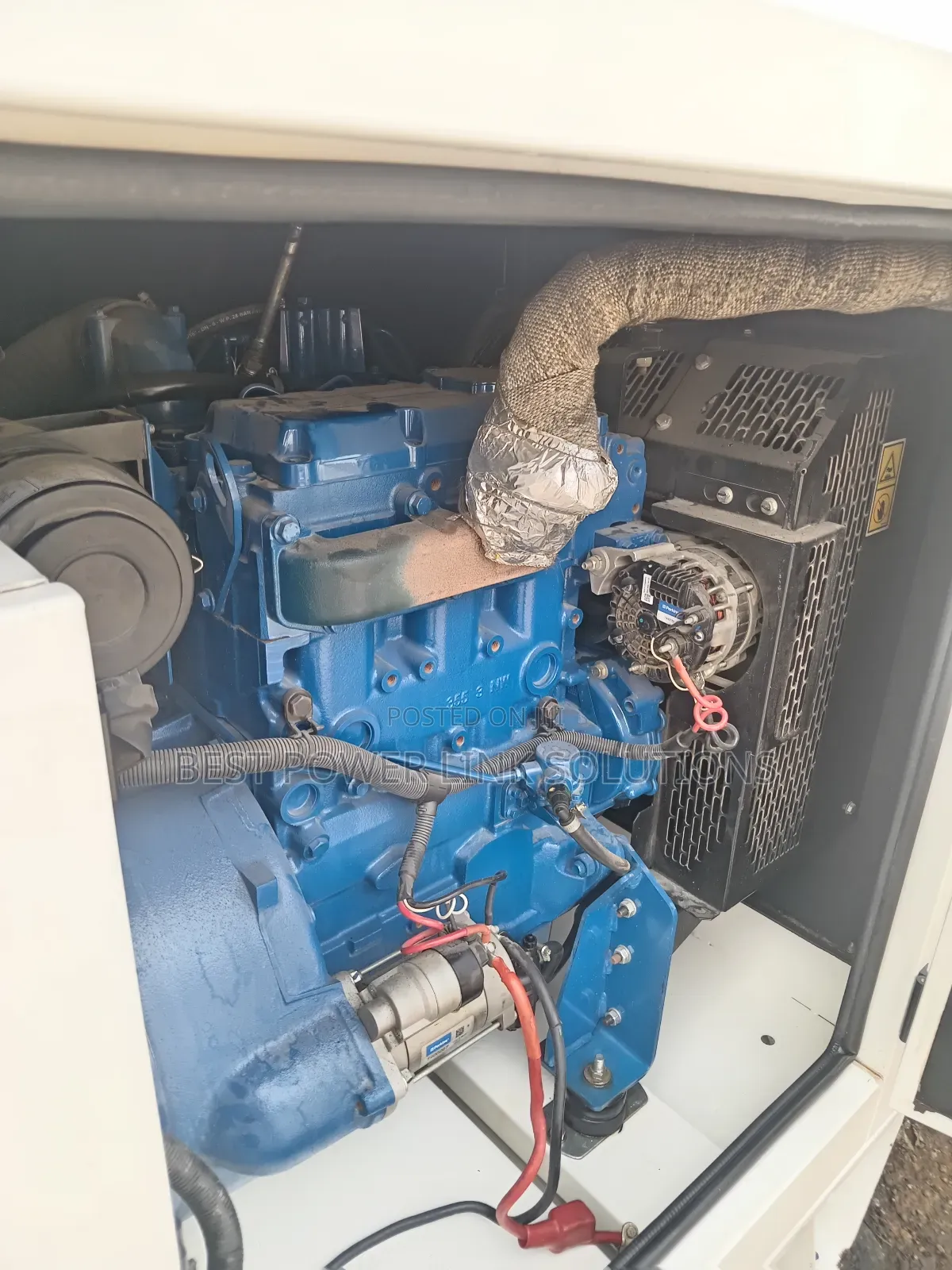 Almost Brand New 30kva Uk Perkins Generator for Sale