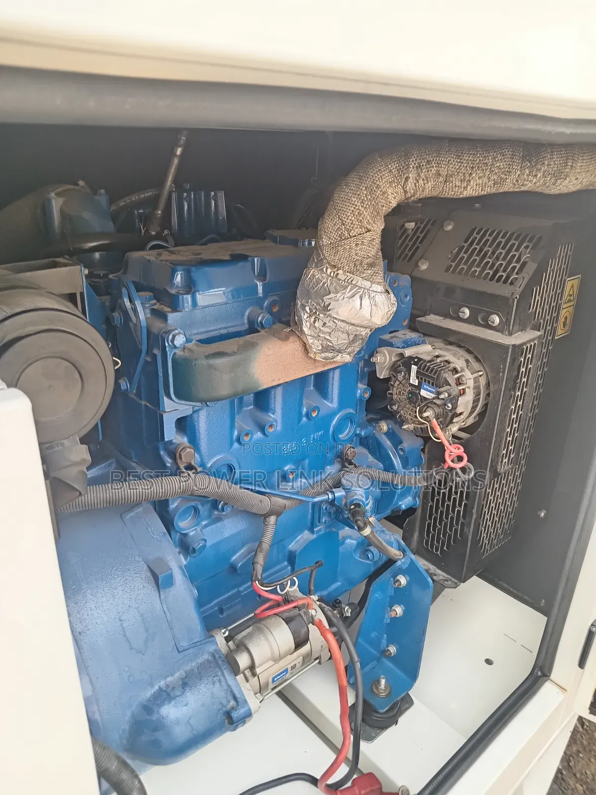 Almost Brand New 30kva Uk Perkins Generator for Sale