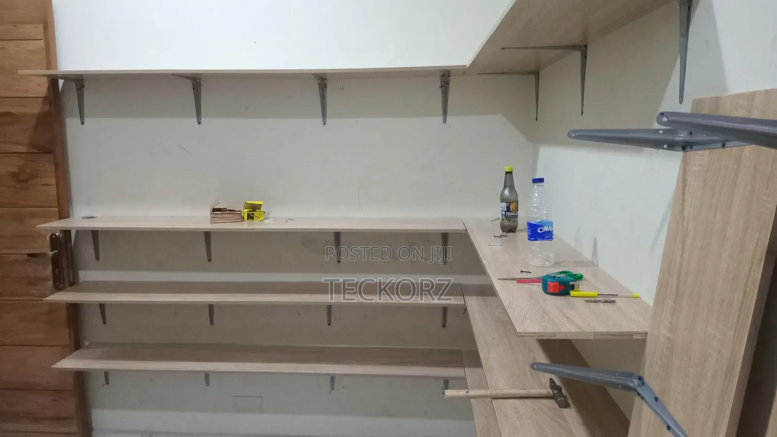 Wall Mounted Storage Shelve Kitchen Pantry
