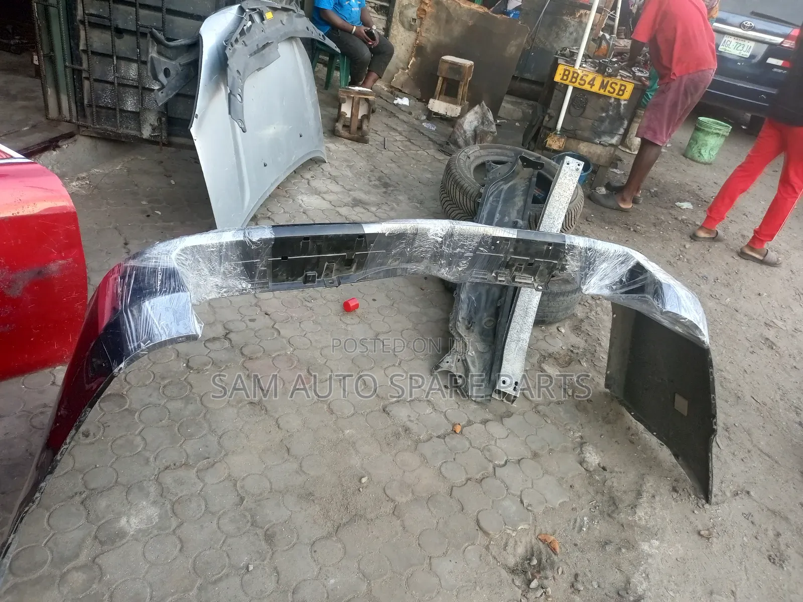 Lexus Lx 570 Empty Bumper Back One 2018 Model