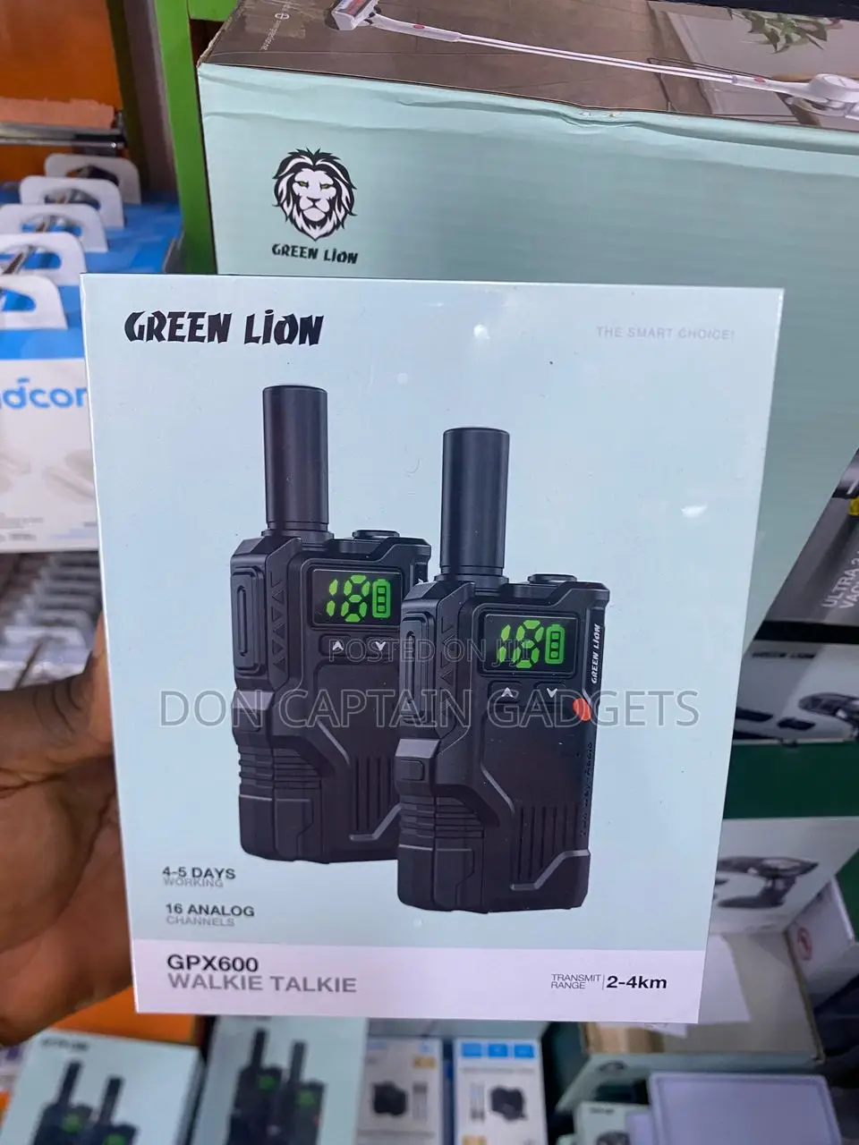 Green Lion Gpx600 Walkie Talkie