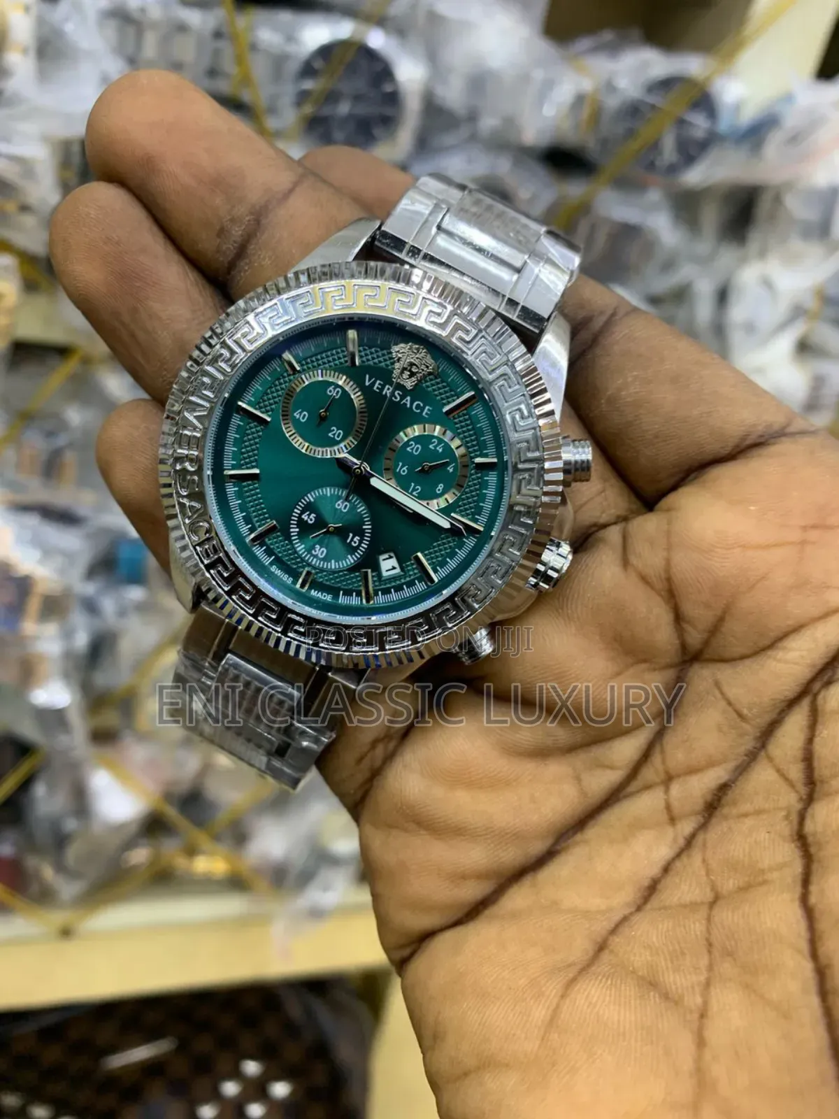 Original Luxury Wristwatches Collection Versace Available