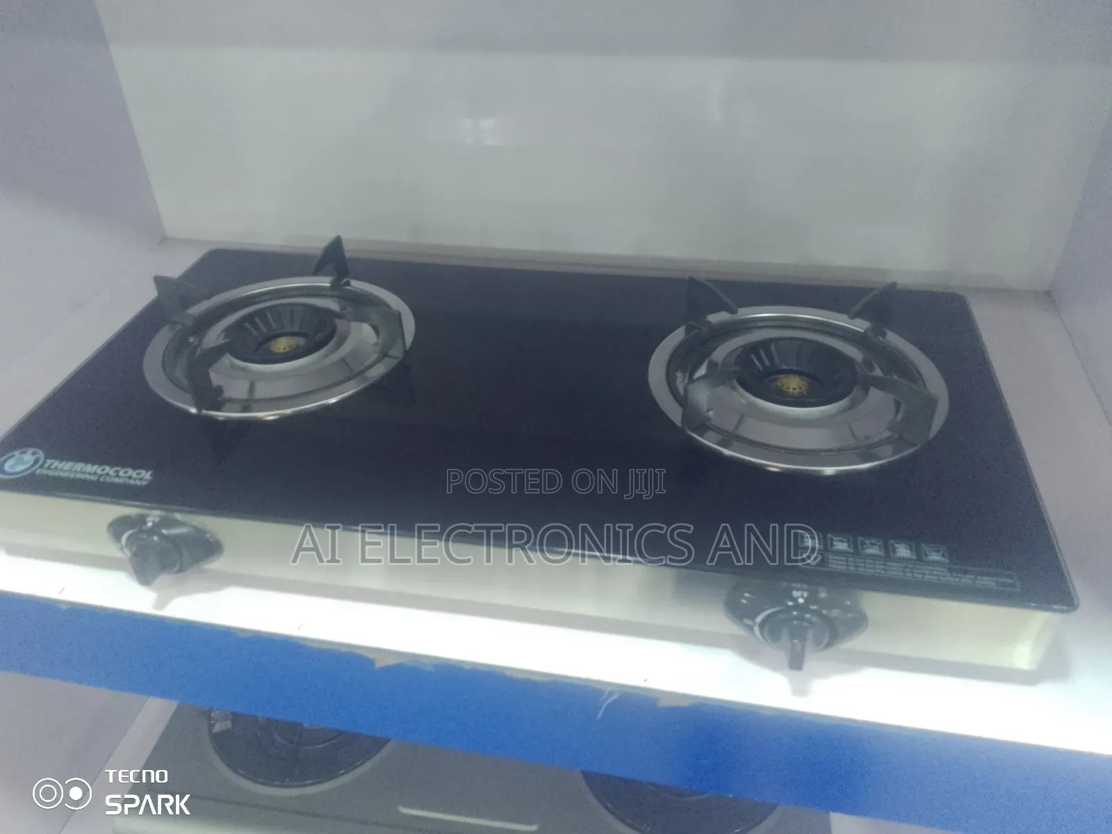 Thermocool Table Top Gas Cooker 2 Burner With 3yrs Warranty