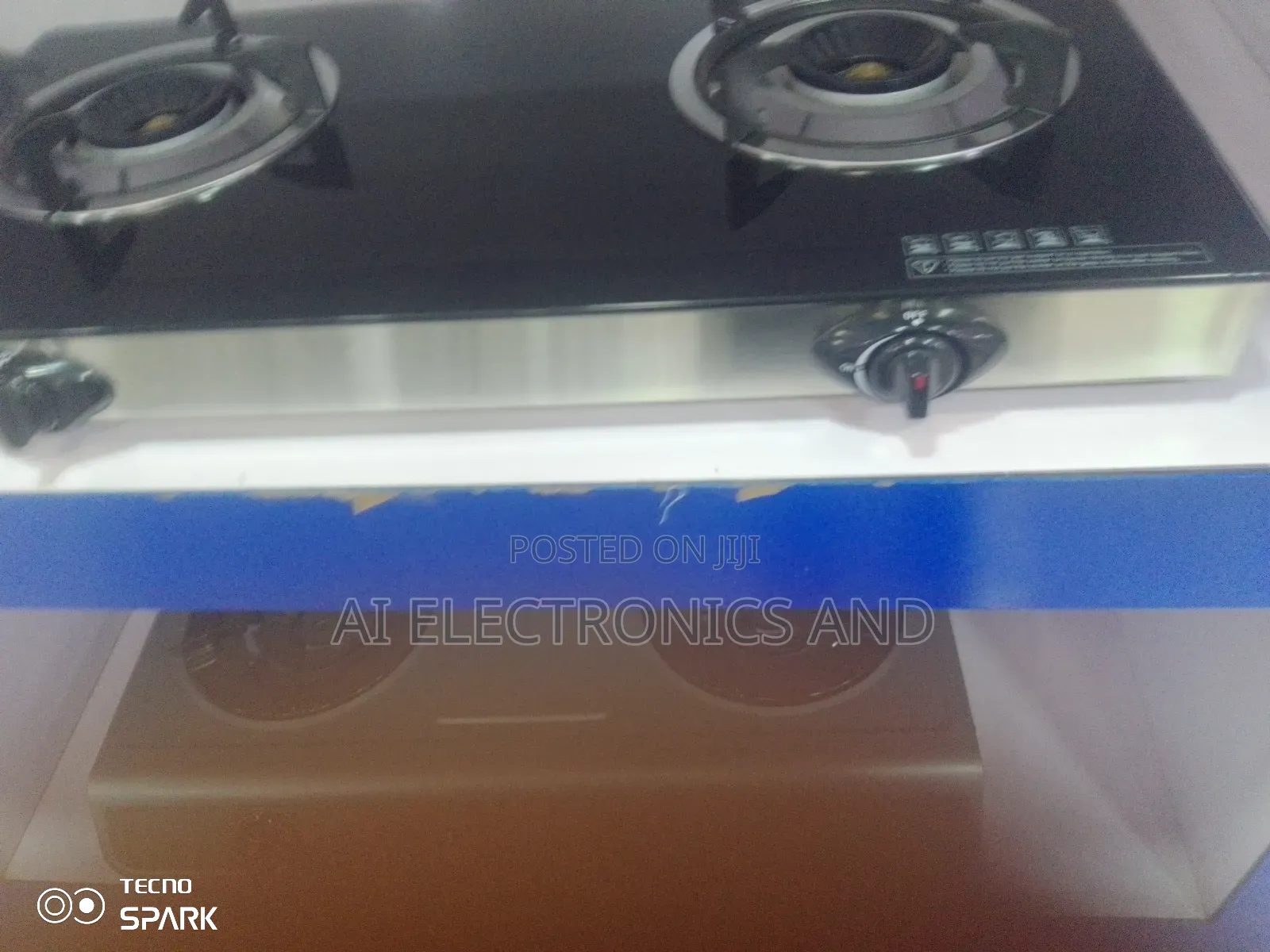 Thermocool Table Top Gas Cooker 2 Burner With 3yrs Warranty