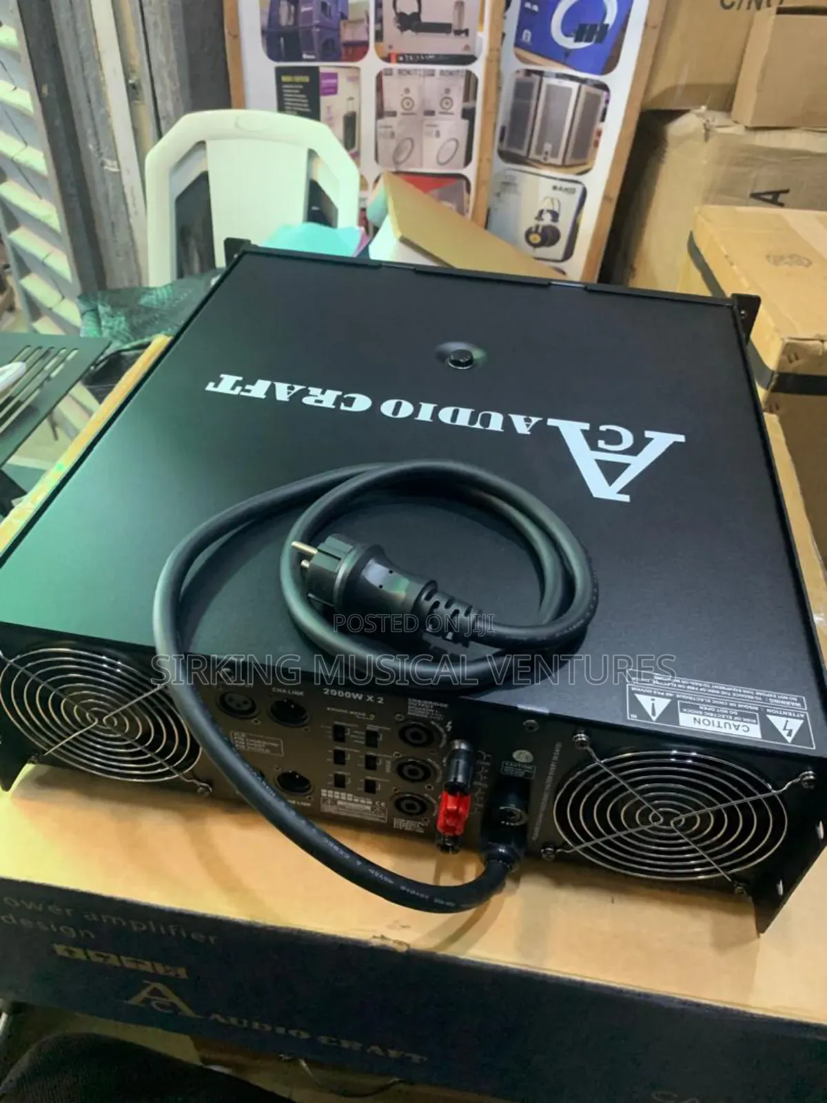 Ca-20 Audio Craft Powerful Amplifier Heavy Duty