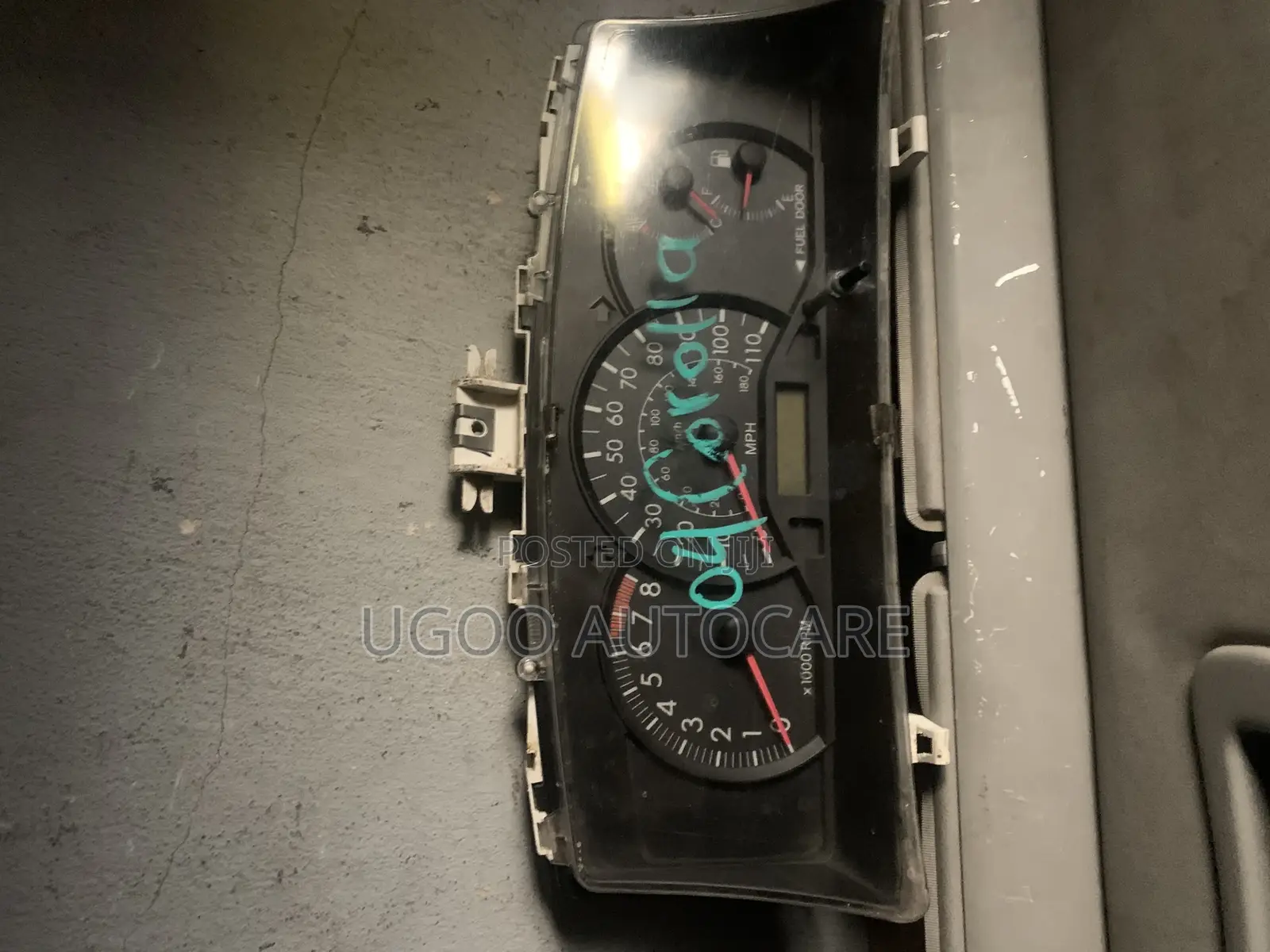 Speed Clock Corolla 2005