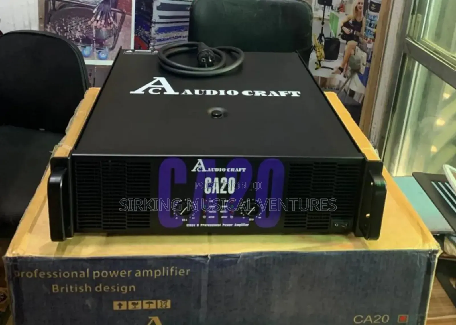 Ca-20 Audio Craft Powerful Amplifier Heavy Duty