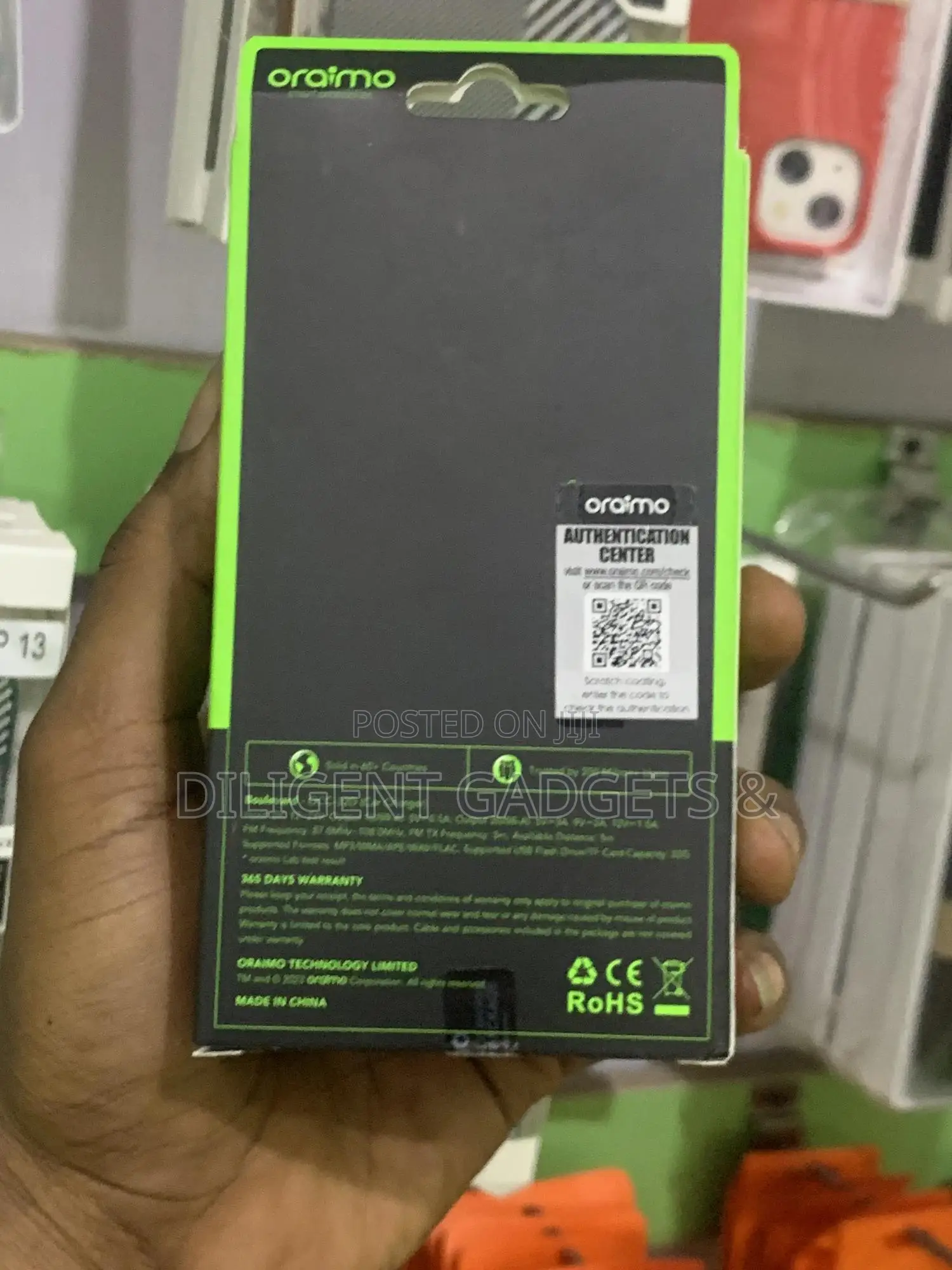 Oraimo Car Bluetooth and Charger