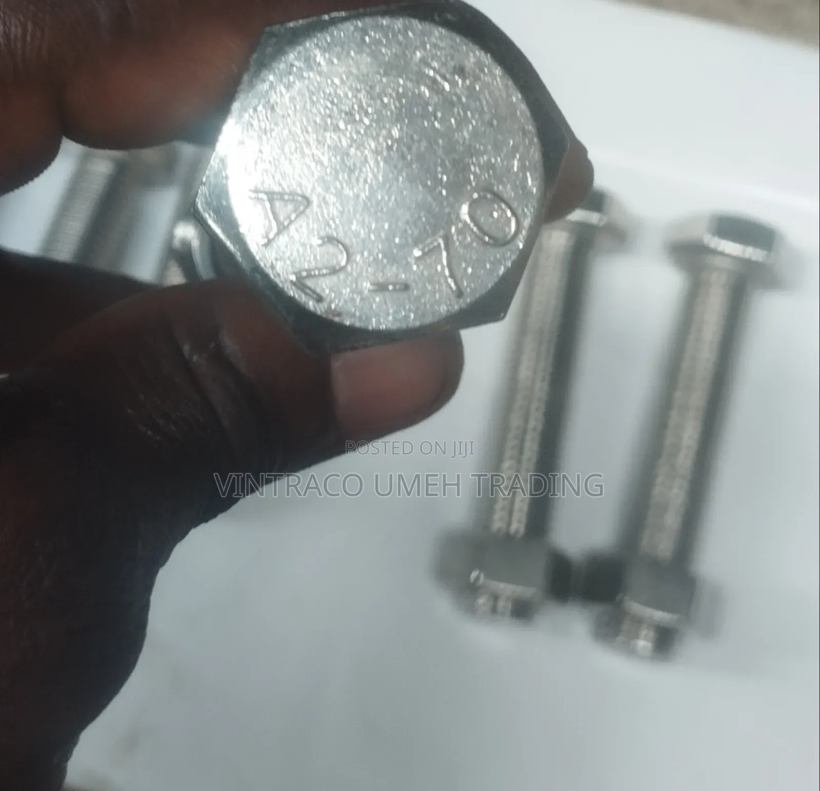 M20 X 100mm Stainless Steel Bolt and Nut
