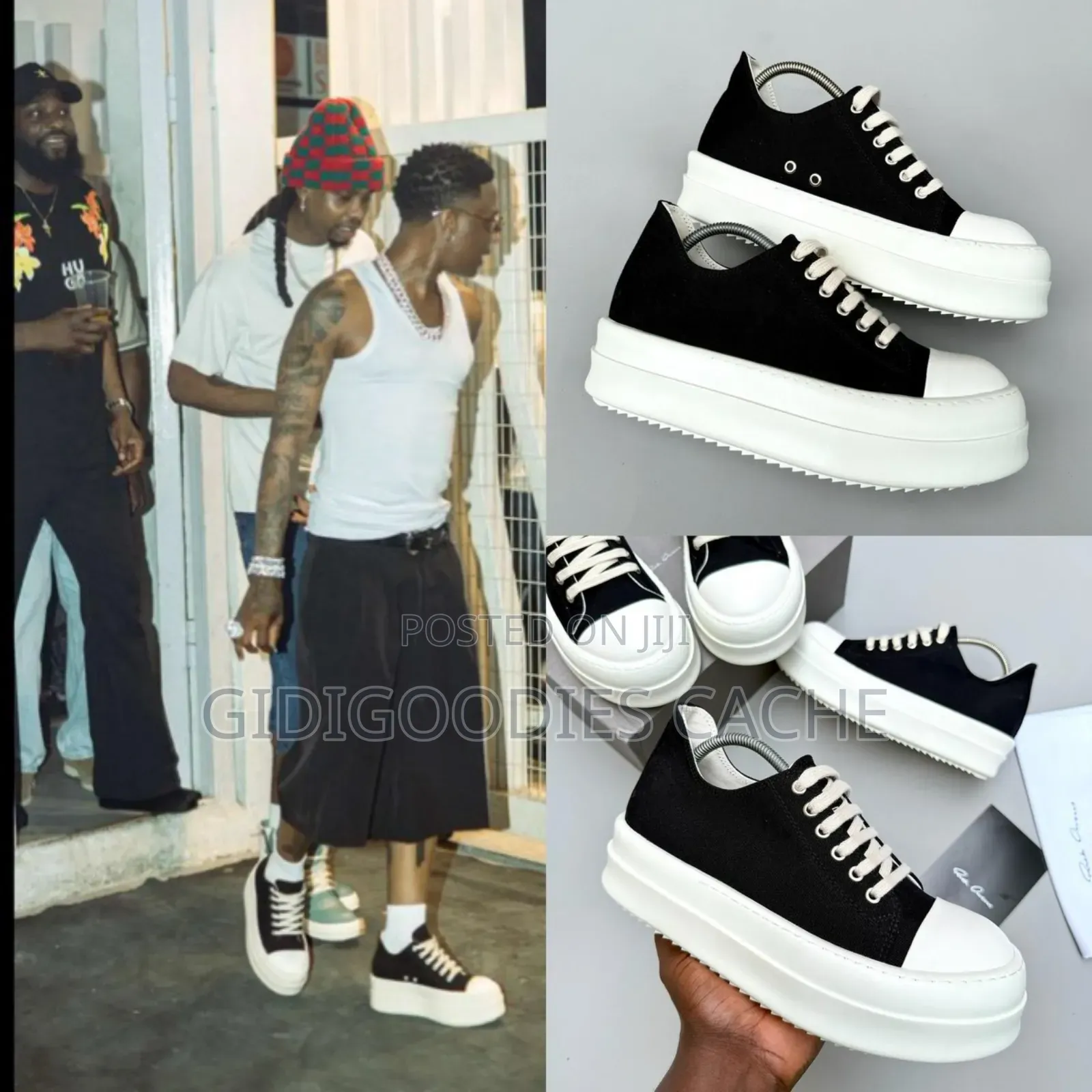 Rick Owens DRKSHDW Low Sneakers