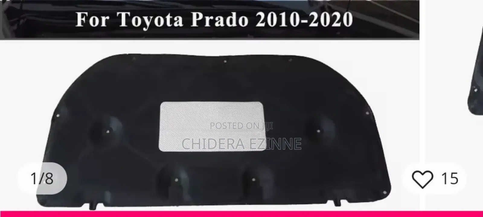 Toyota Land Cruiser Prado 2010 to 2020 Model Bonnet Mart