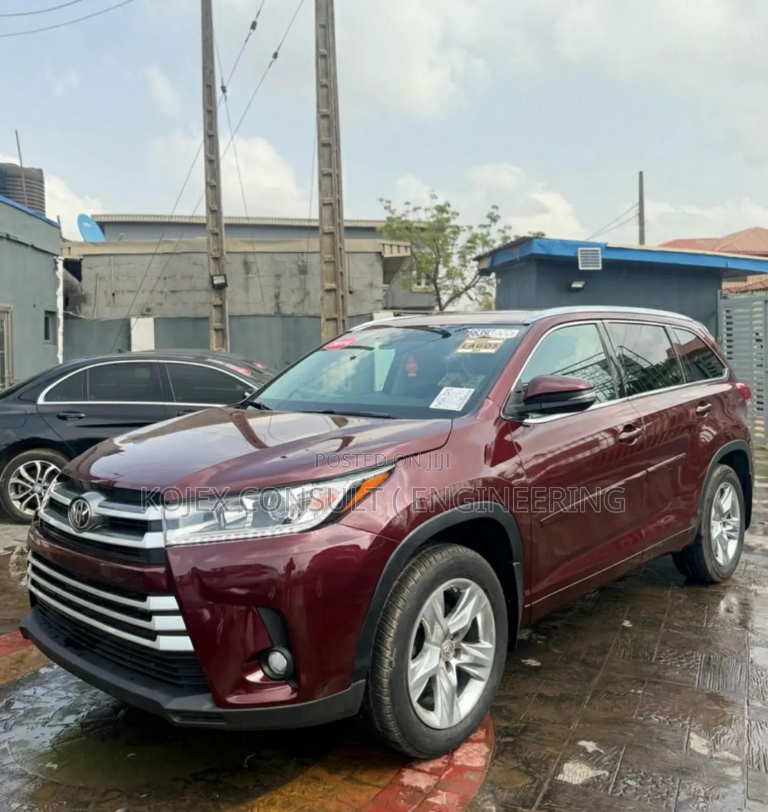 Toyota Highlander Limited 4dr SUV AWD (3.5L 6cyl 6A) 2014 Red