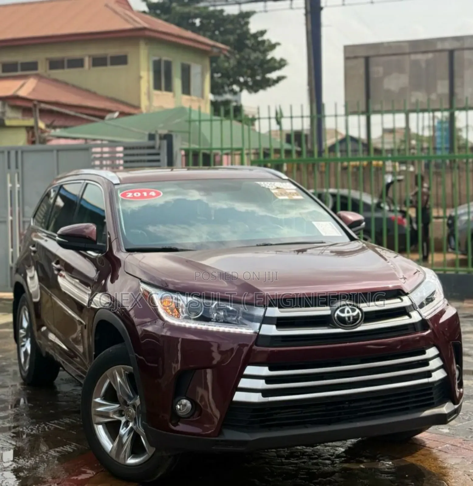 Toyota Highlander Limited 4dr SUV AWD (3.5L 6cyl 6A) 2014 Red