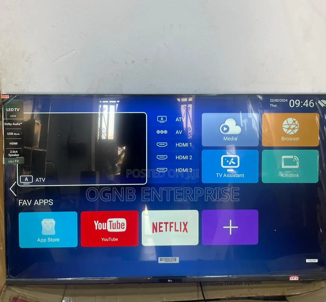 Lg 55inches Smart Tv