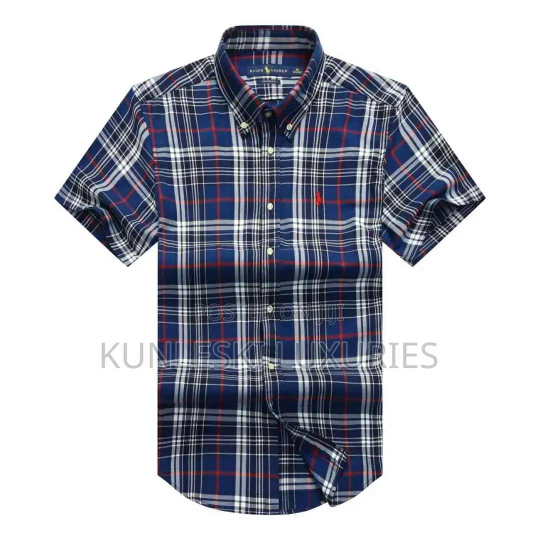 Original Polo Ralph Lauren Checkered Short Sleeve Shirt