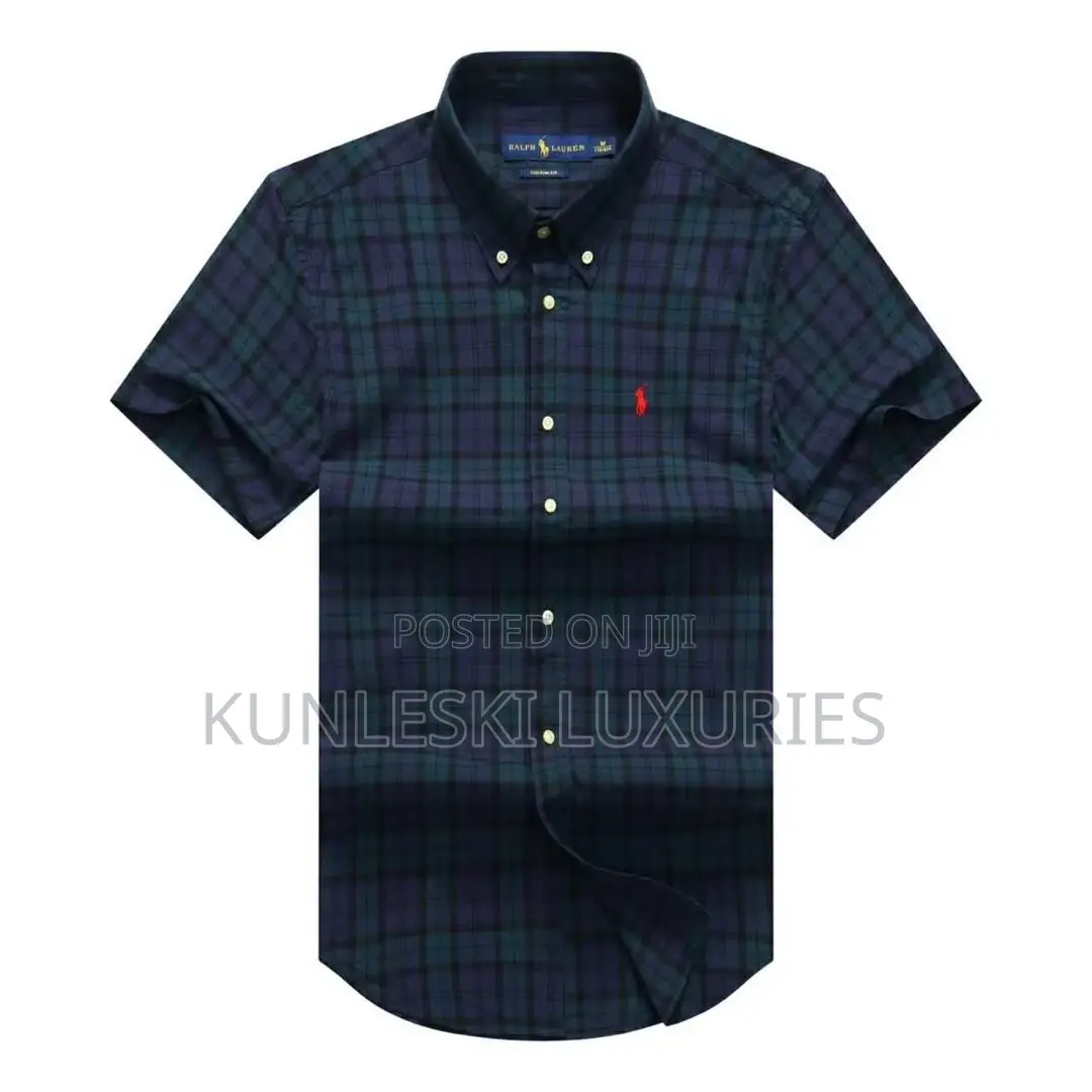 Original Polo Ralph Lauren Checkered Short Sleeve Shirt