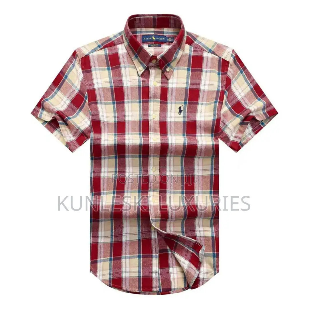 Original Polo Ralph Lauren Checkered Short Sleeve Shirt