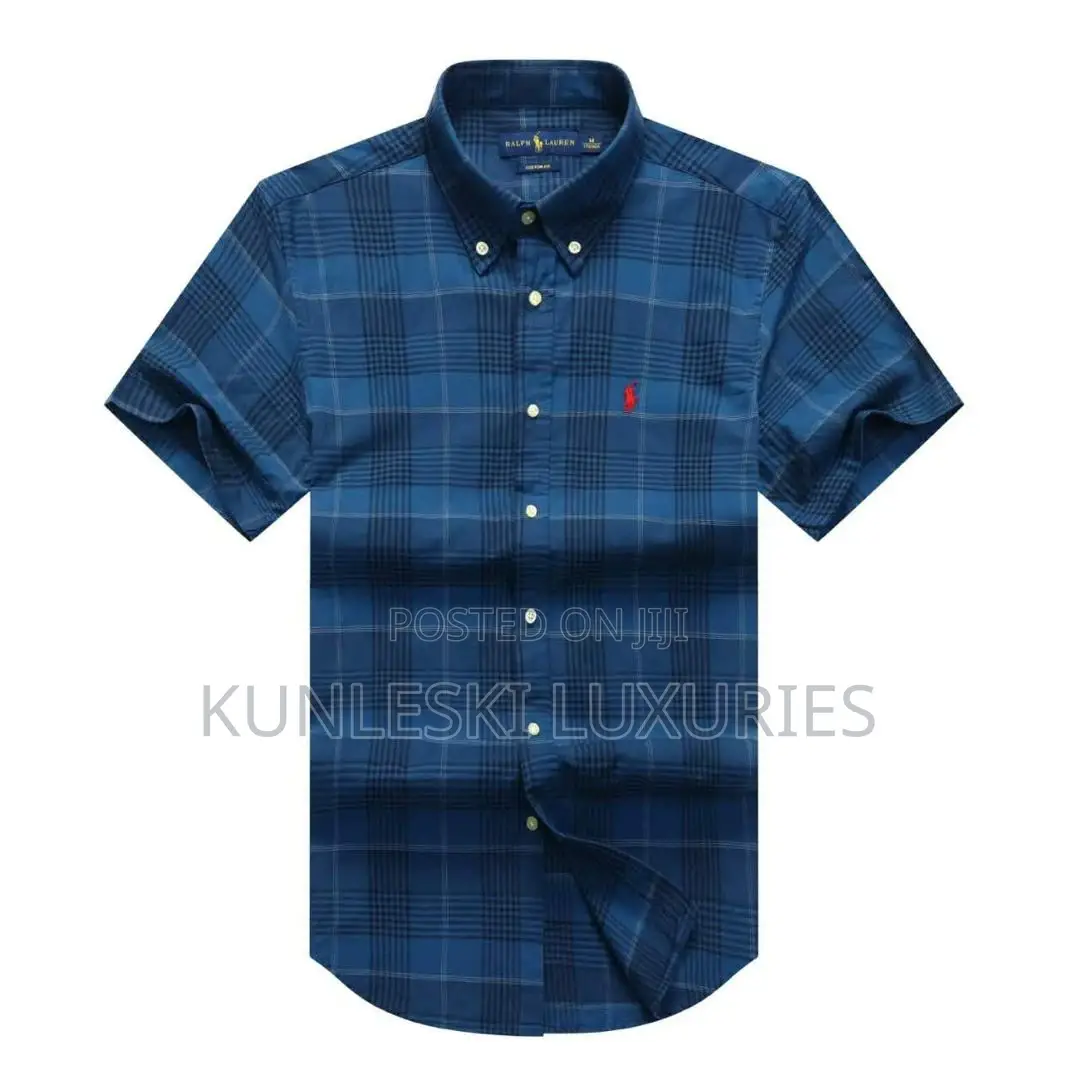 Original Polo Ralph Lauren Checkered Short Sleeve Shirt