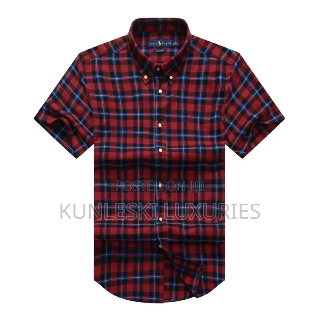 Original Polo Ralph Lauren Checkered Short Sleeve Shirt