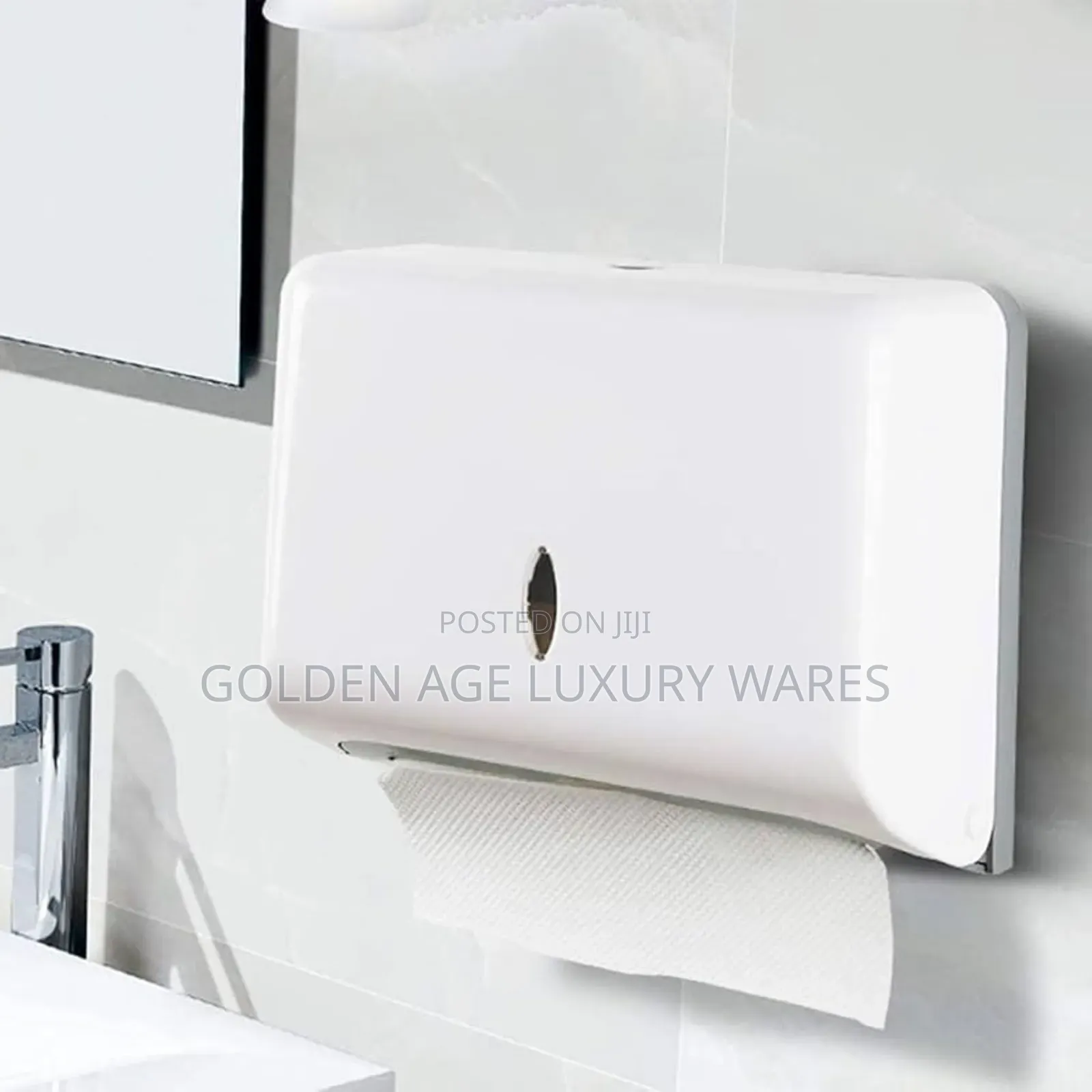 White Savete Paper Holder