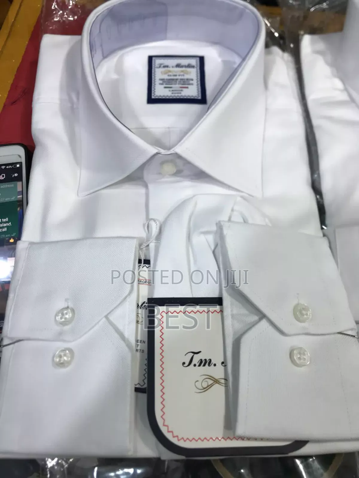 High Quality Tm Matins Turkey Corporate Shirts Plain White