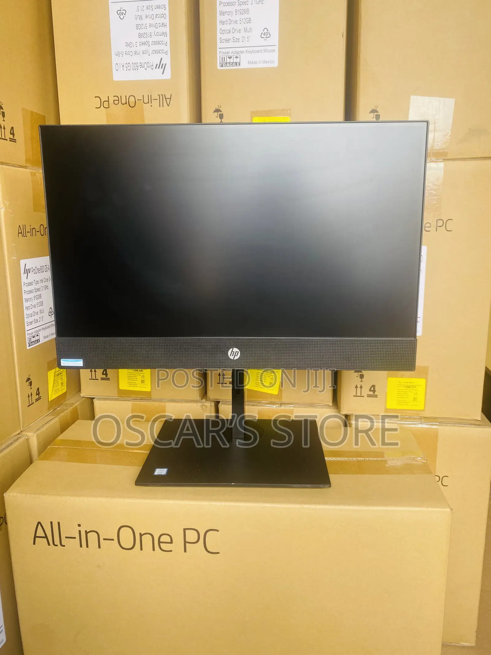 New Desktop Computer HP ProOne 600 8GB Intel Core I5 SSD 512GB