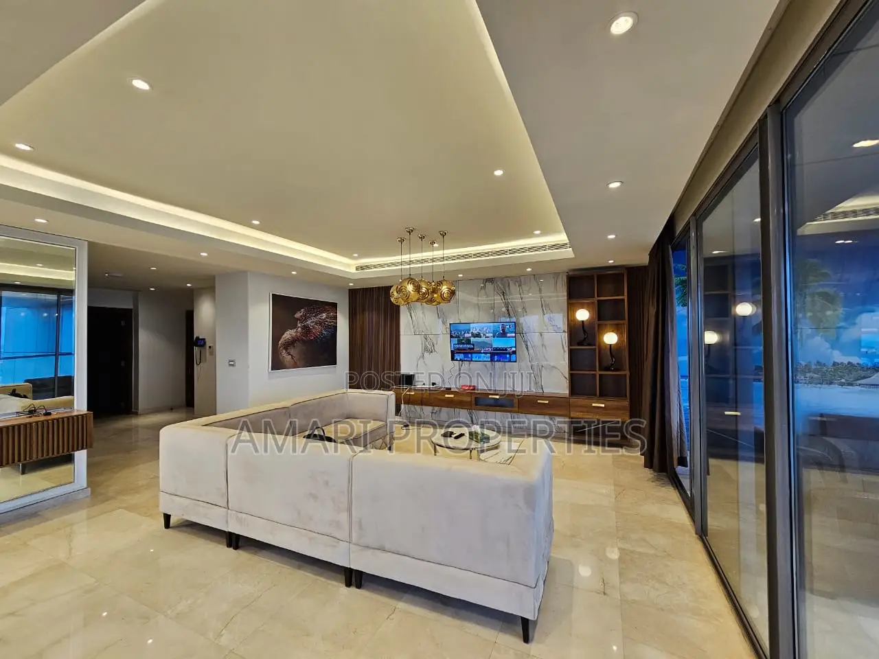 Furnished 3bdrm Block of Flats in Eko Atlantic for rent