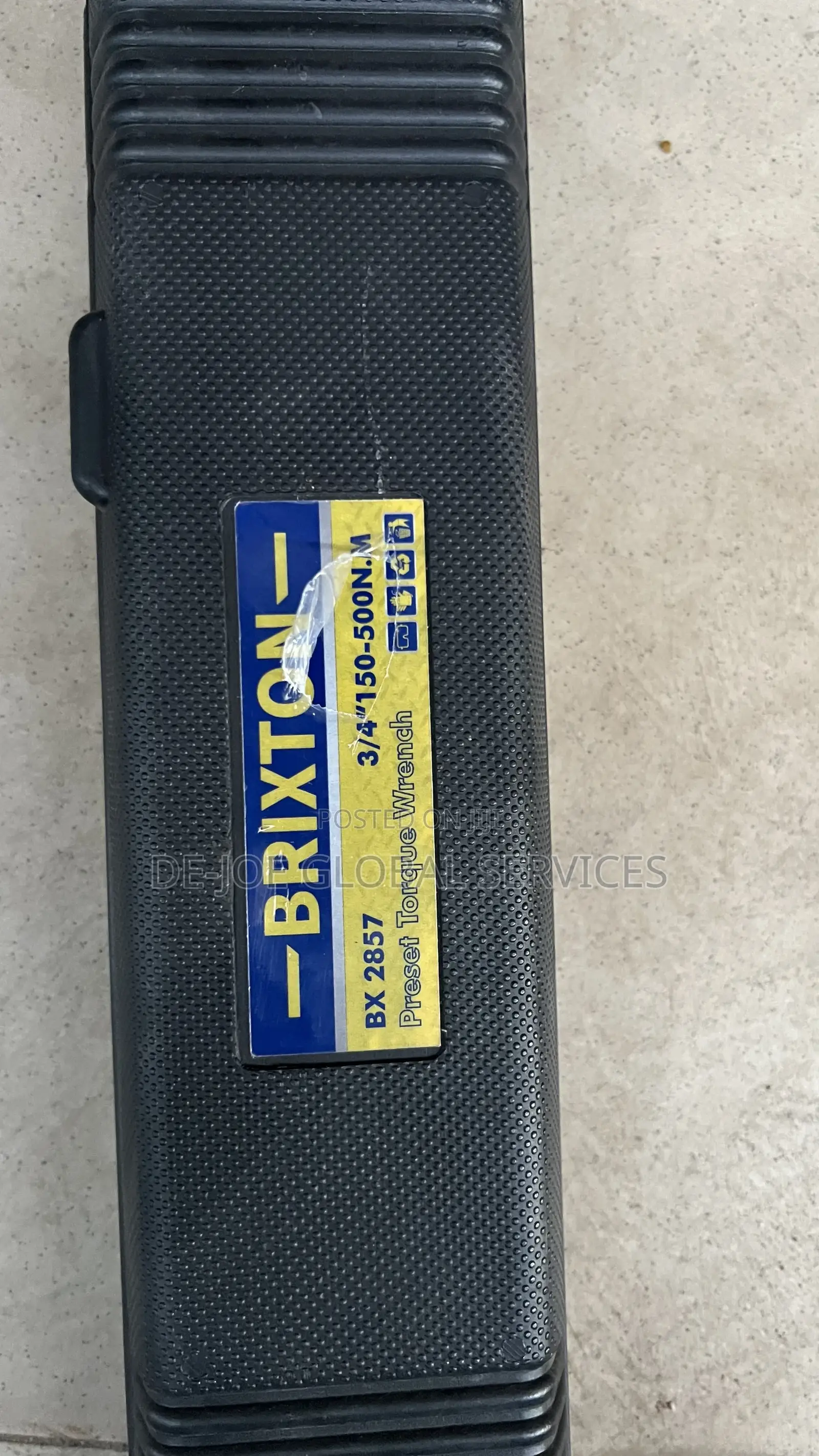 Mechanical Preset Torque Wrench Brixton 3/4 by 150 to 500nm