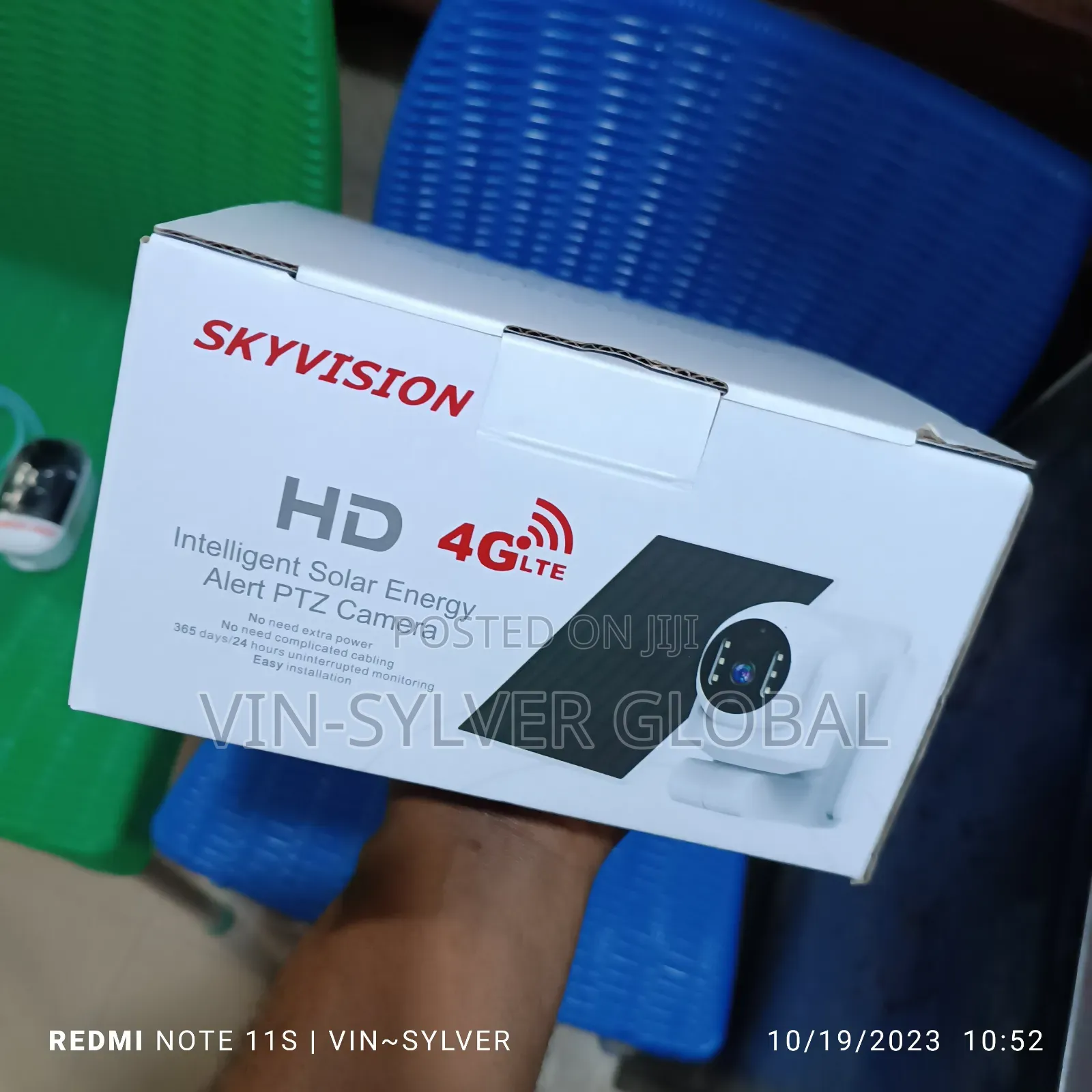 Small Size Solar Powered CCTV Camera With Two Way Audio
