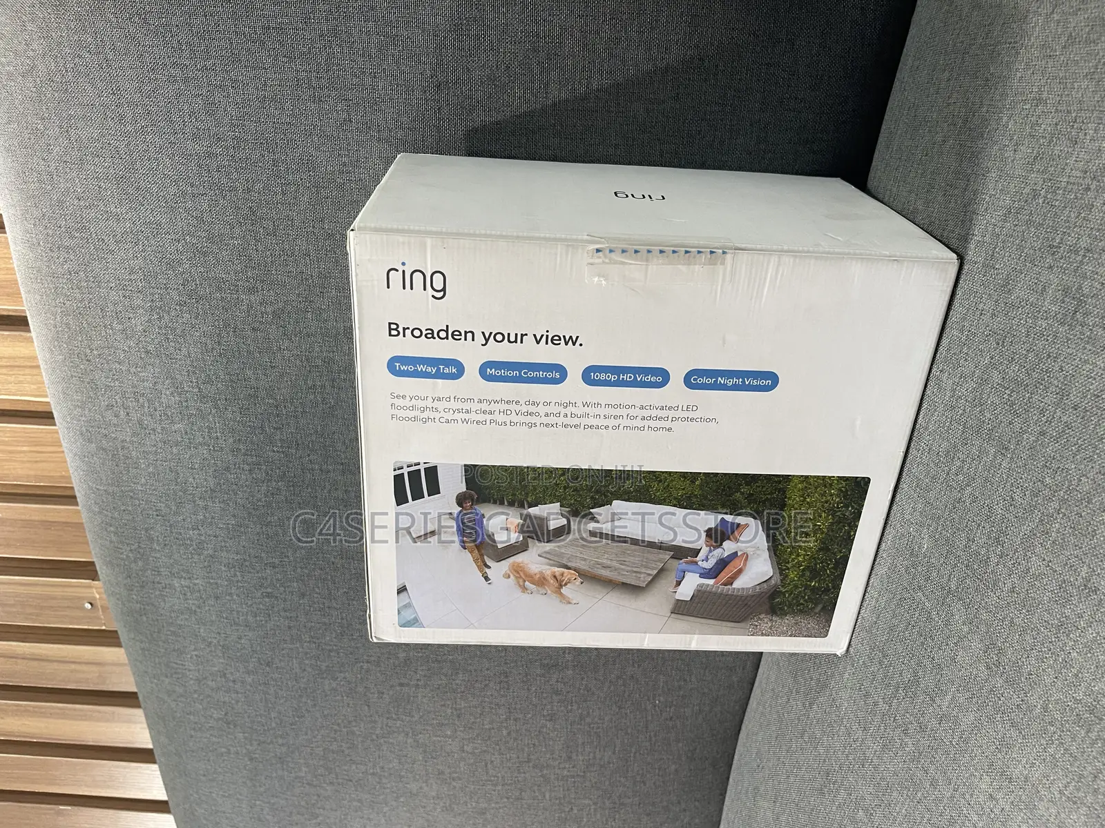 *Ring Floodlight Cam Wired Plus