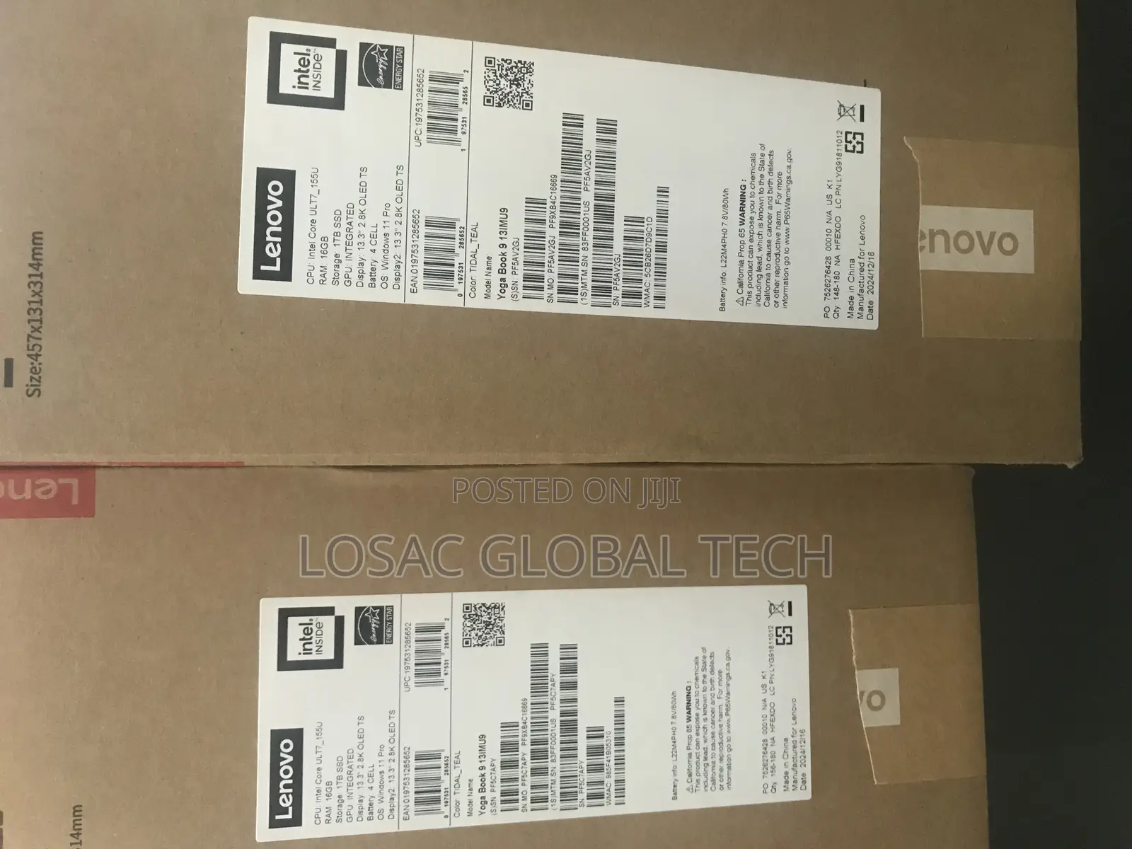New Laptop Lenovo 16GB Intel Core Ultra 7 SSD 1T