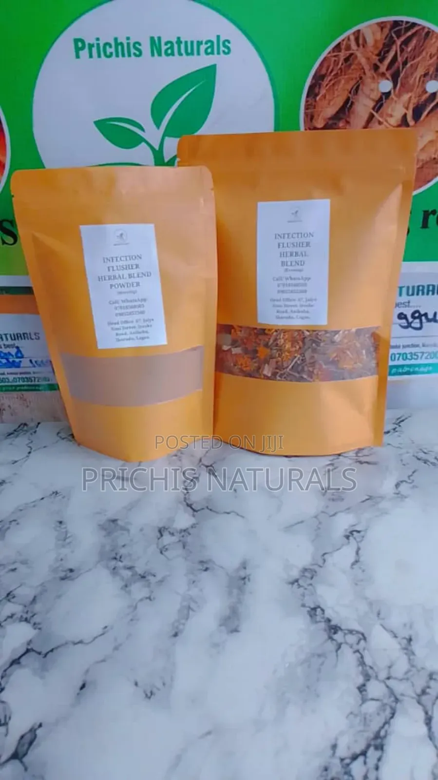 Infection Flusher Herbal Set | Herbal Wellness Support for Men Women