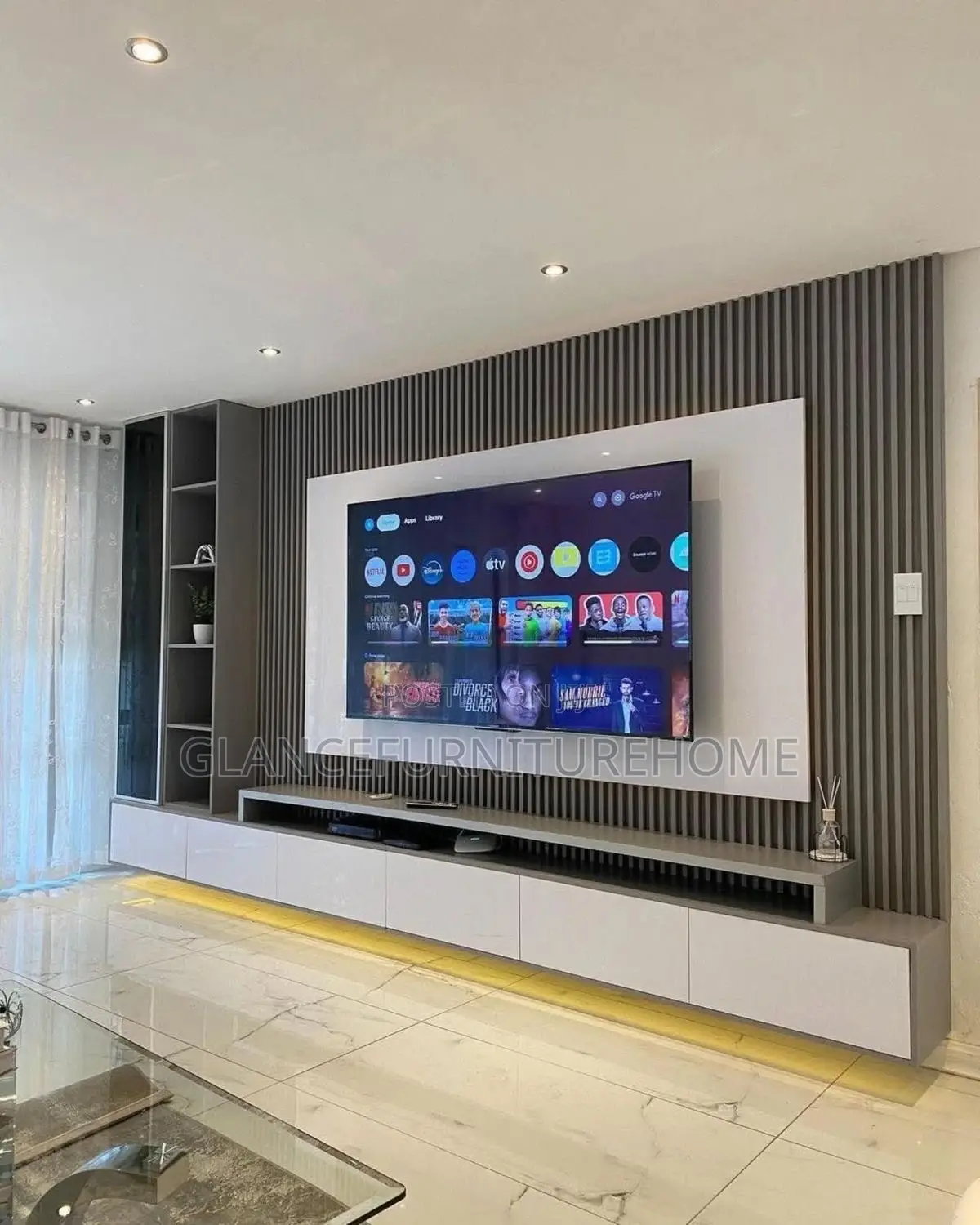 Refined Tv Console