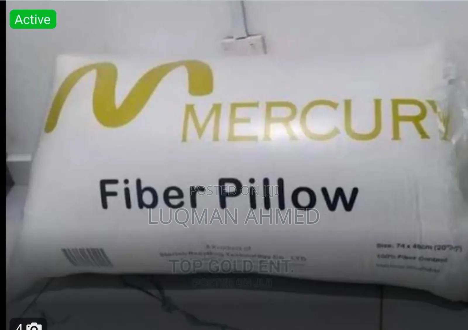 Mercury Fiber Pillow