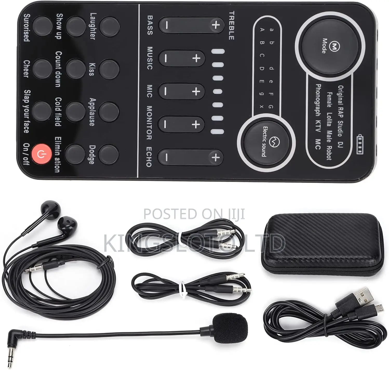Live Voice Changer Sound Card
