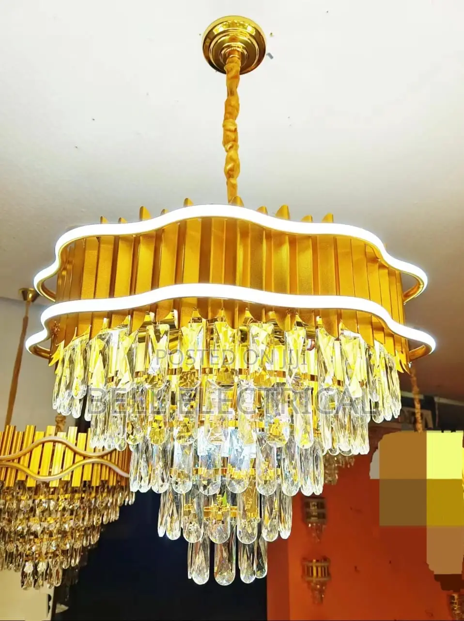 Villa Luxury Living Room Chandelier