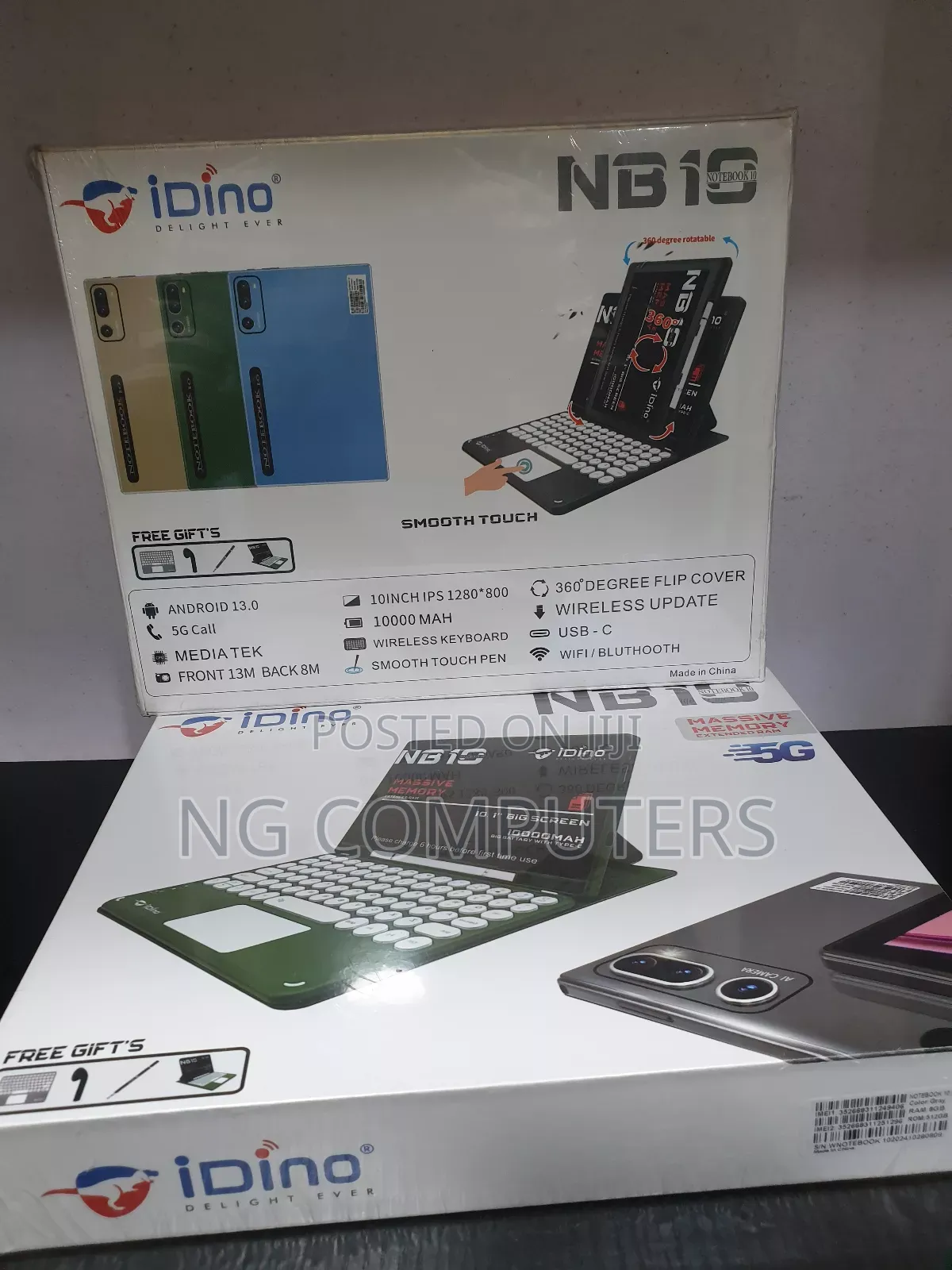 New Idino Notebook 10 8 GB