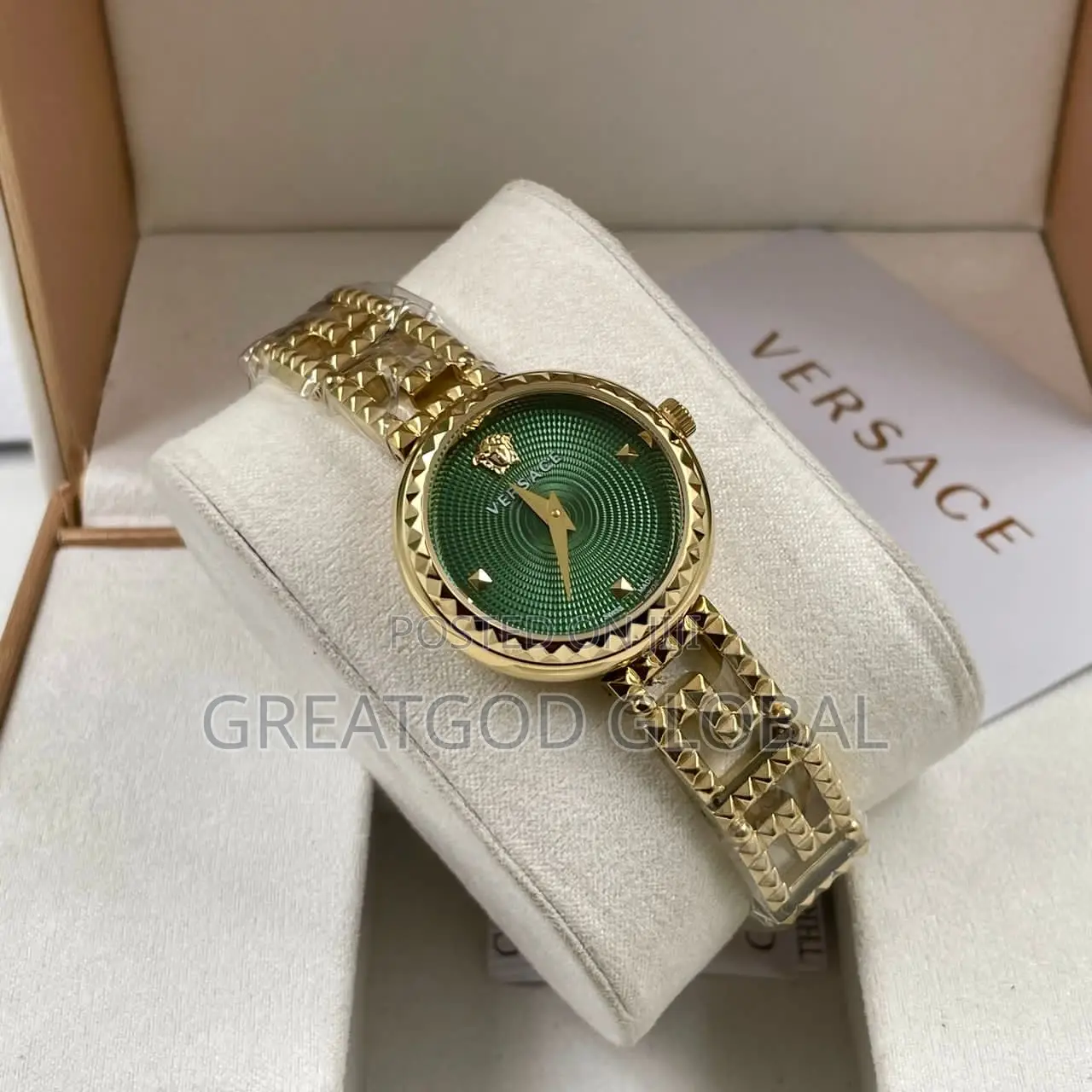 Luxury Versace Swiss Made Wristwatch Ladies