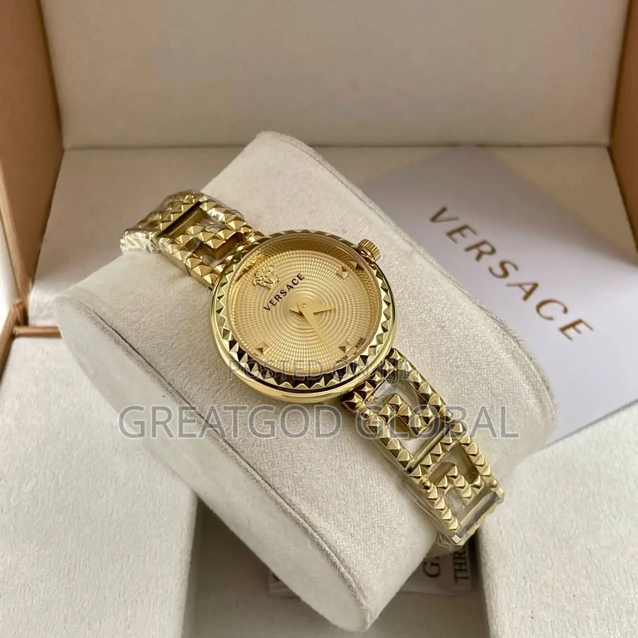 Luxury Versace Swiss Made Wristwatch Ladies
