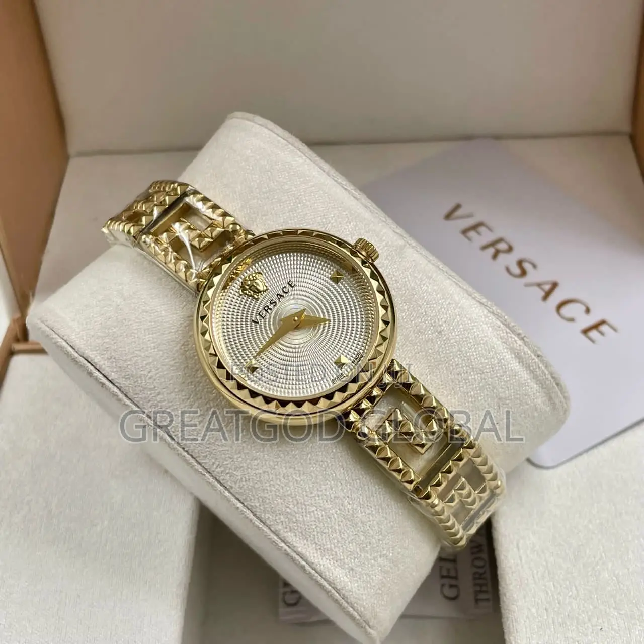 Luxury Versace Swiss Made Wristwatch Ladies