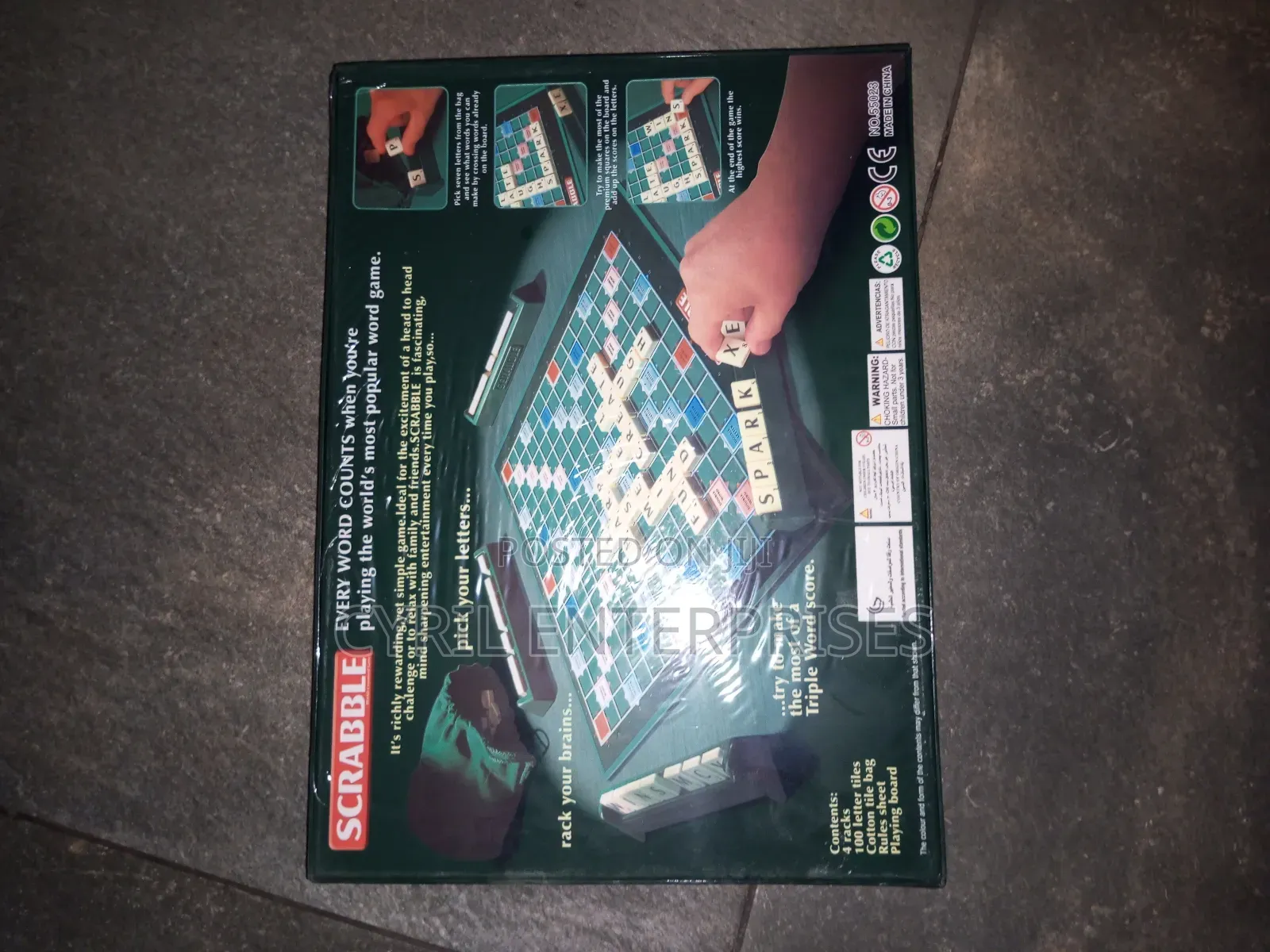 Good Scramble Game Board