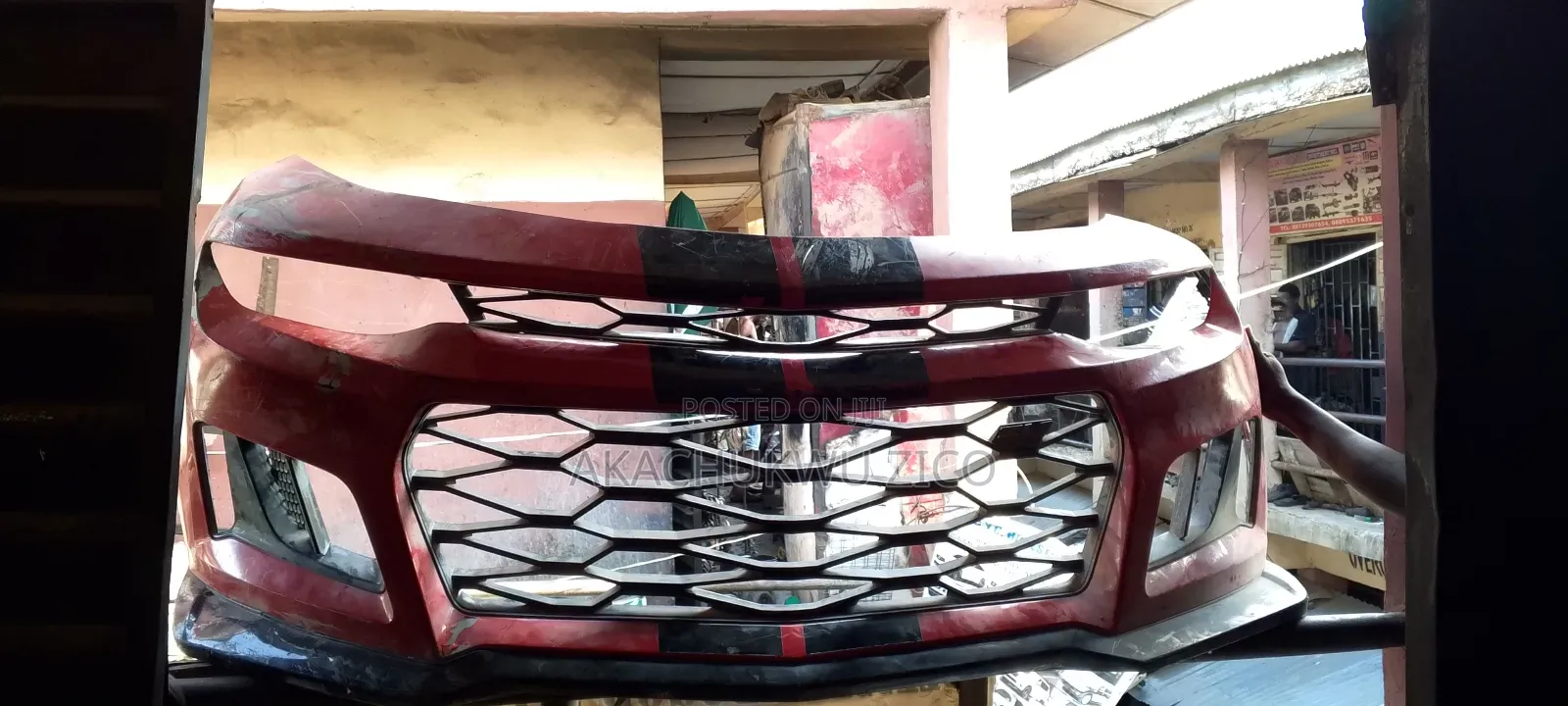 Complete Front Bumper Chevrolet Camaro 2018