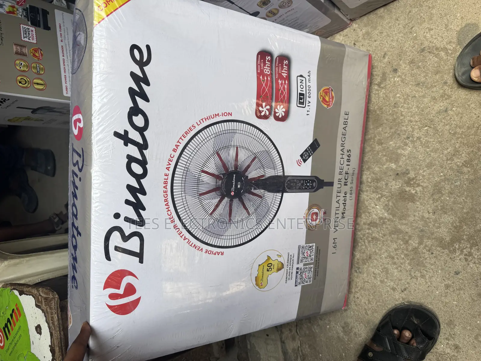 Binatone Rechargable Fan Rcf 18-63