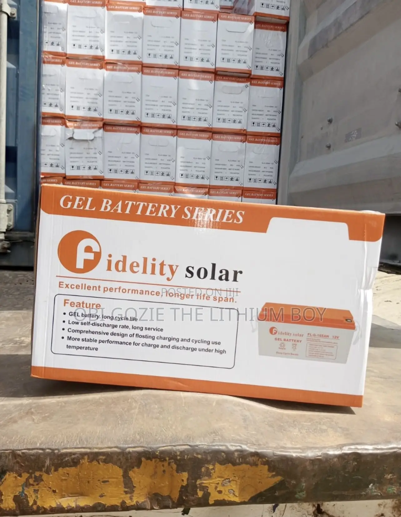 220ah 12v Felicity Dry Cell Battery Presently