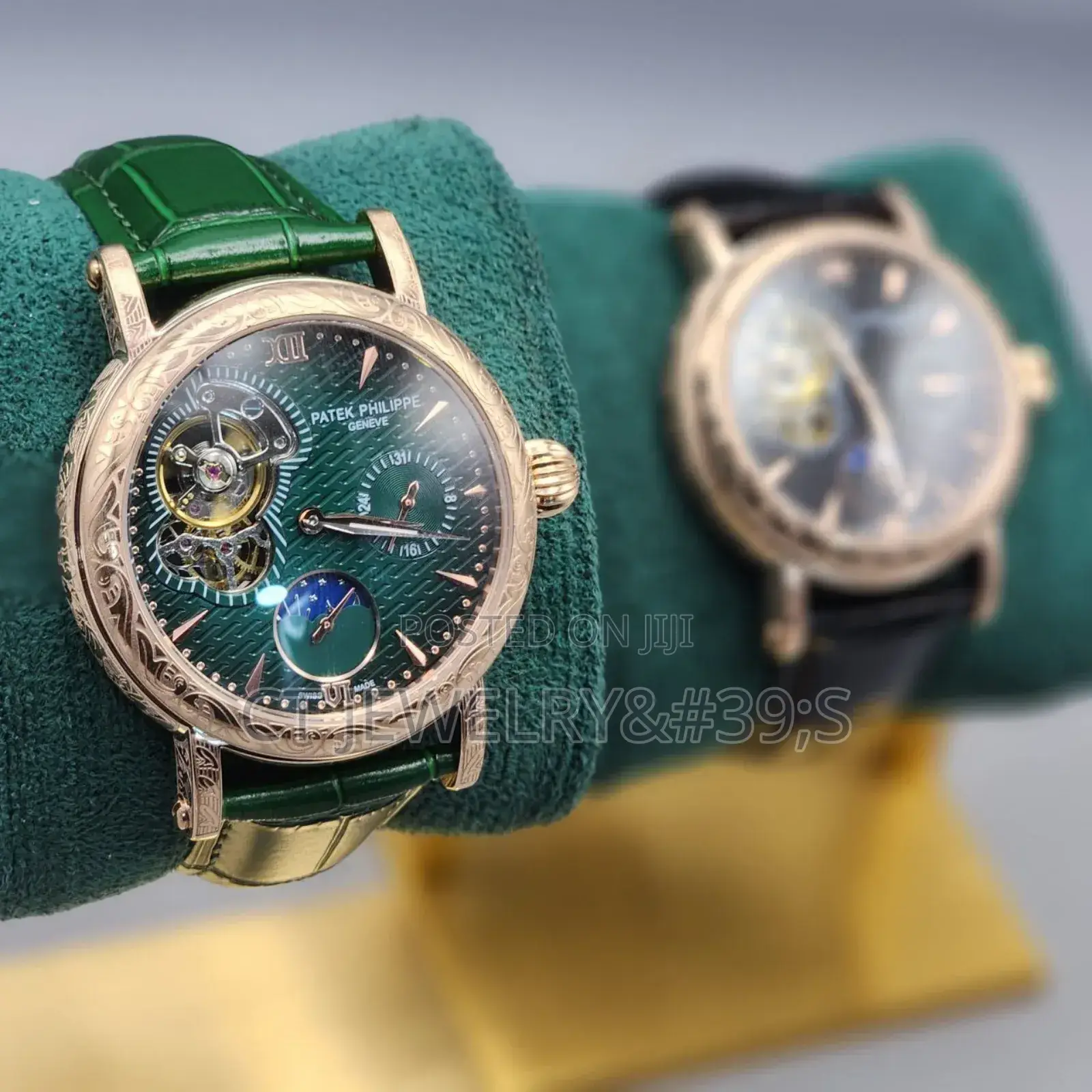 Patek Philippe Auto ✅ Original Leather Strap