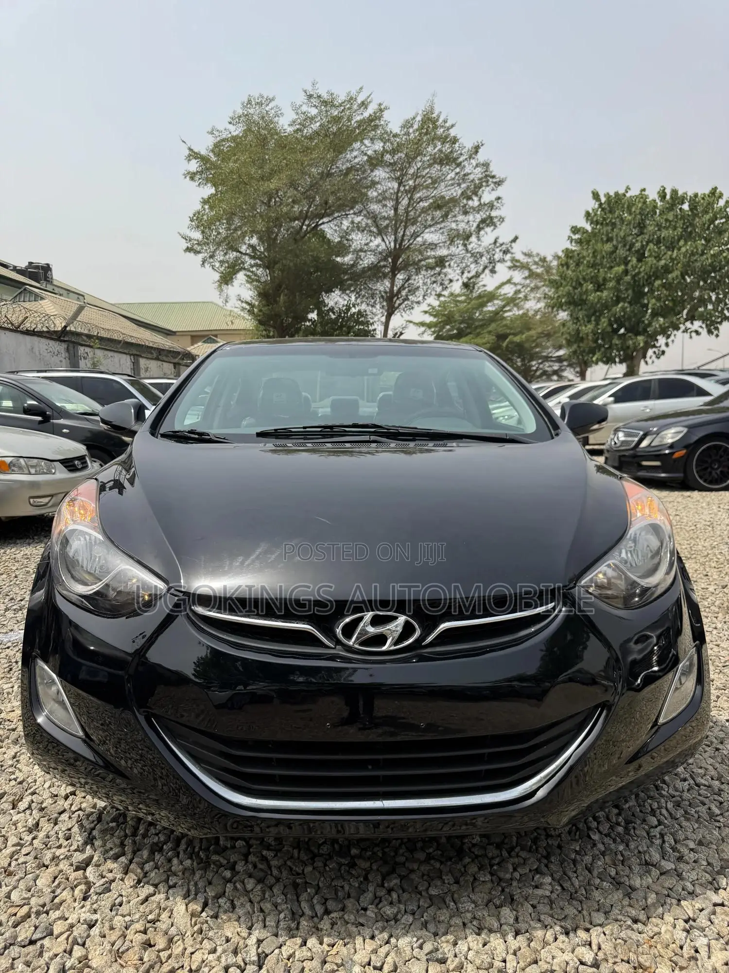 Hyundai Elantra Limited 2012 Black