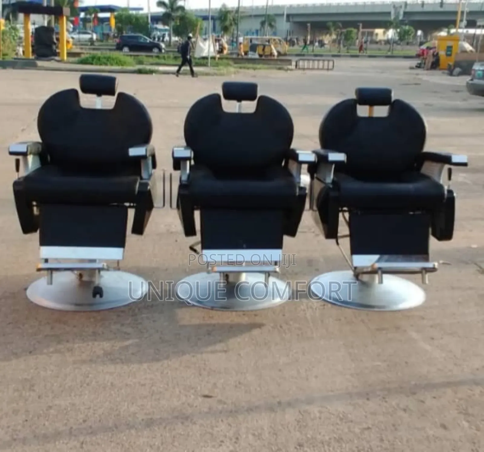 Imported Executive American Recliner Design Barber Chair