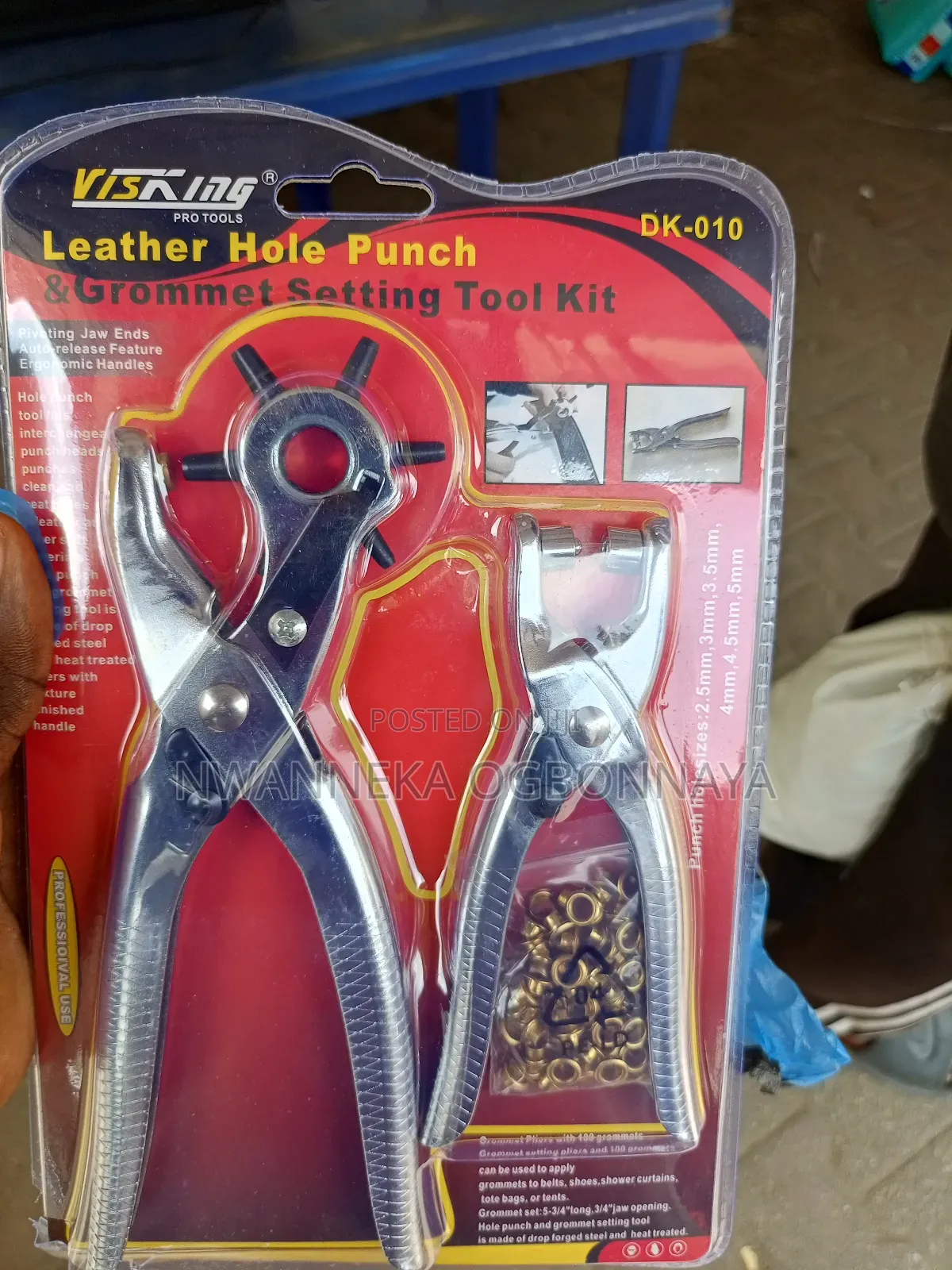 Belt Puncher Leather Punching Hole