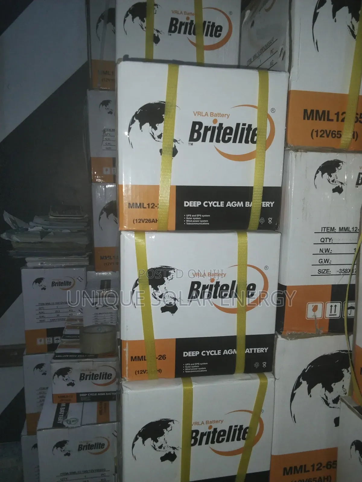 Britelite 26ah 12v Deep Cycle Battery